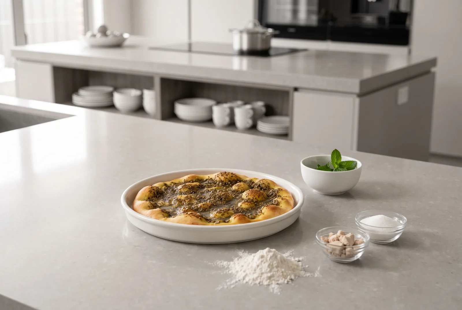 Man'ouche | Lebanese Za'atar Flatbread