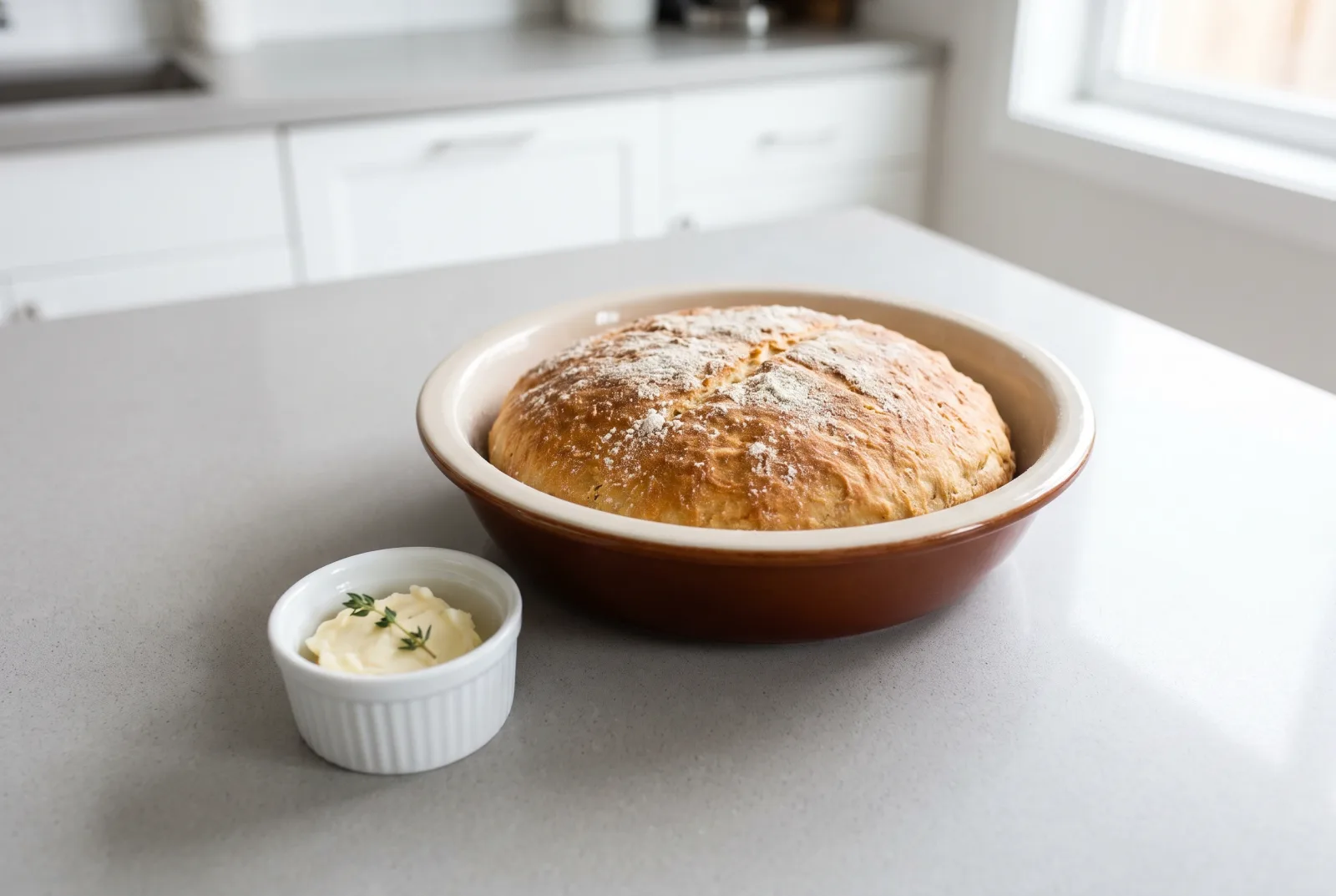Japanese-style no-yeast pan bread — A quick loaf with baking powder