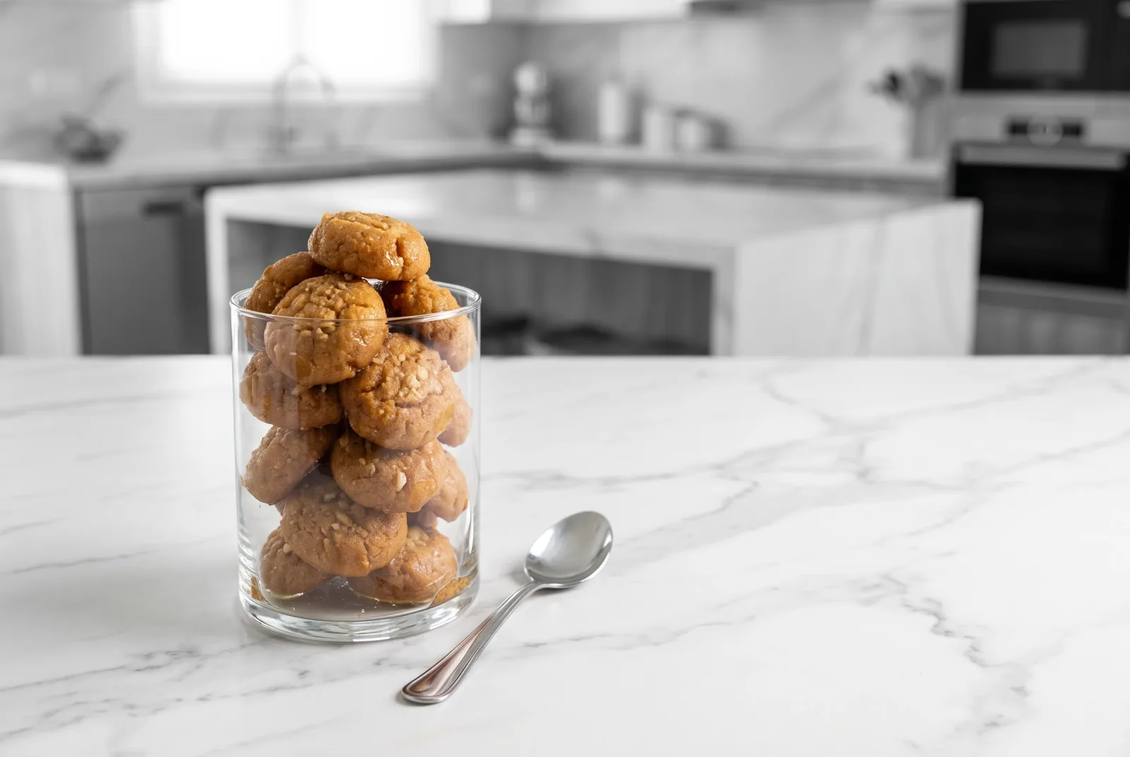 Melomakarona — Greek honey-dipped semolina cookies