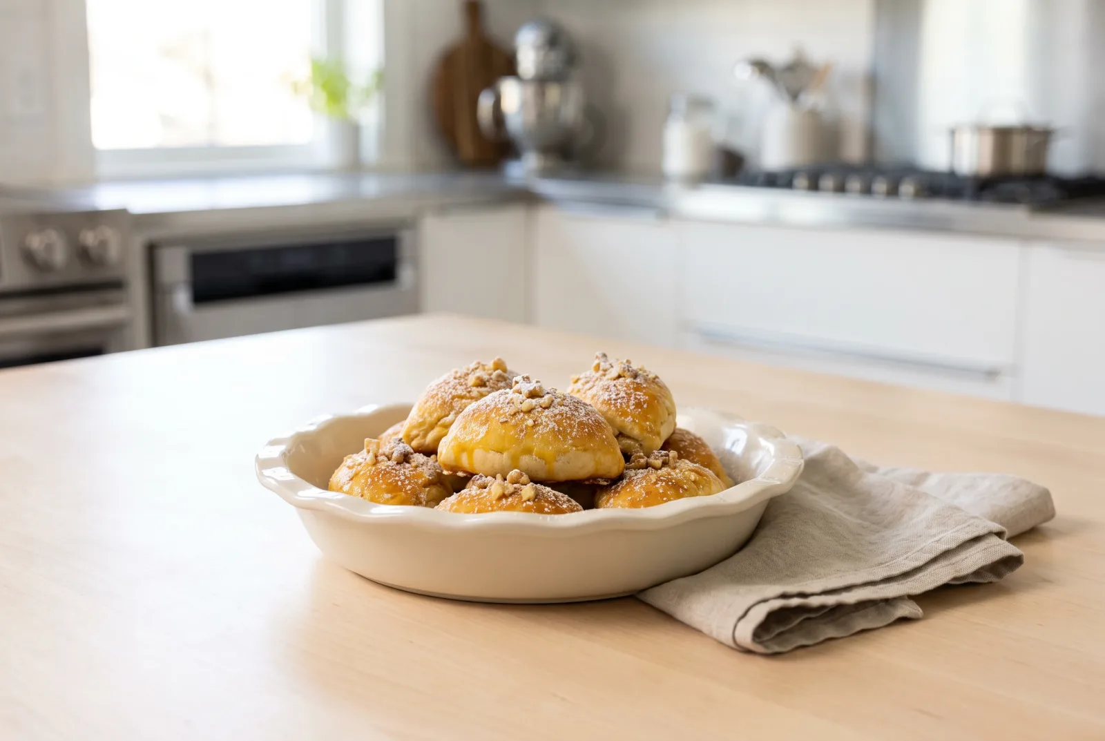 Mini Nazook — Armenian Cinnamon-Sugar Air-Fryer Pastries for Kids