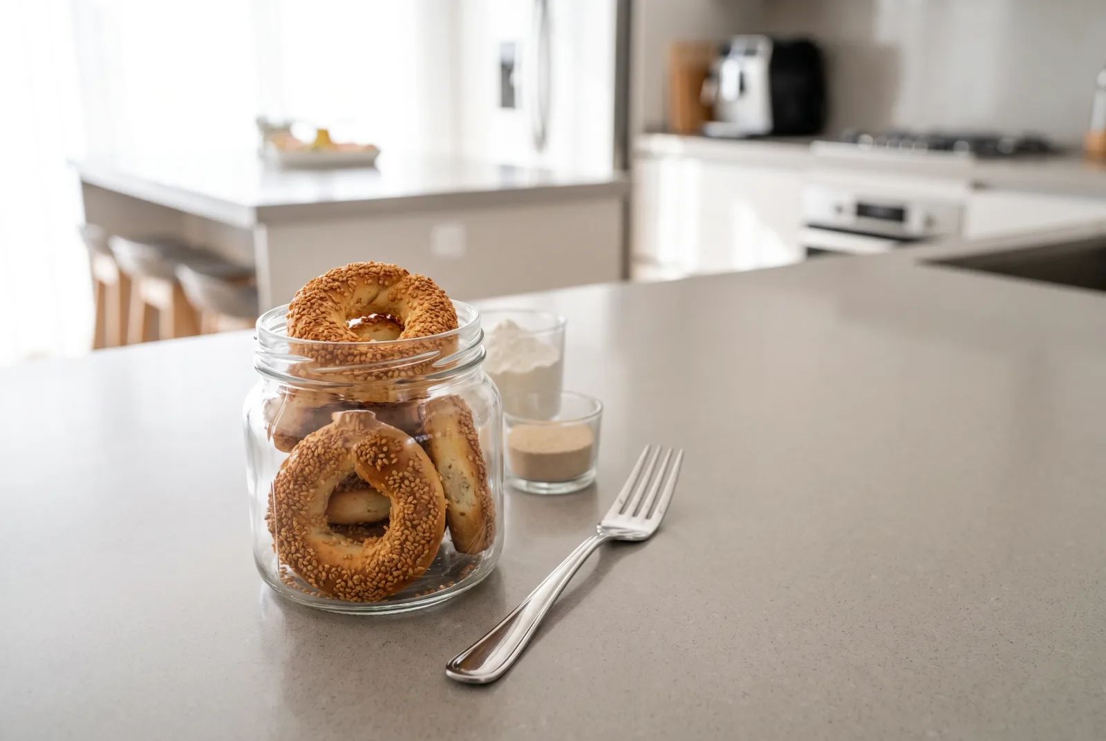 Mini Simit | Small Sesame Bread Rings