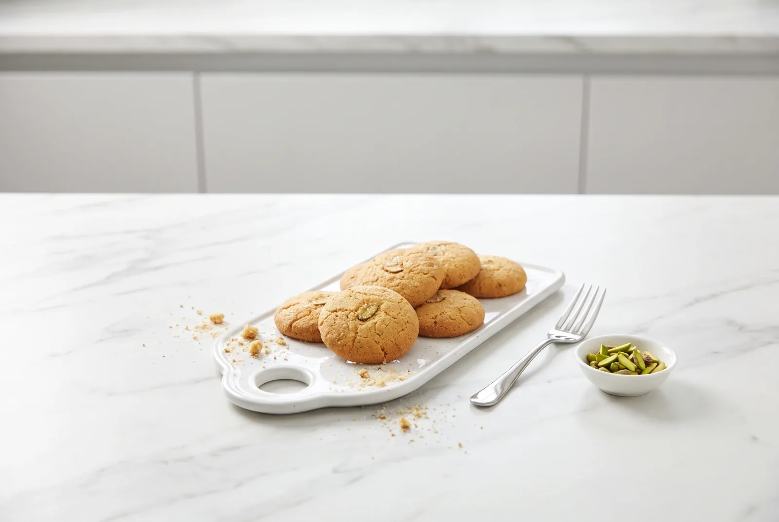 Nan-e Badami | Iranian Almond Cookies Made with Leftover Almond Flour