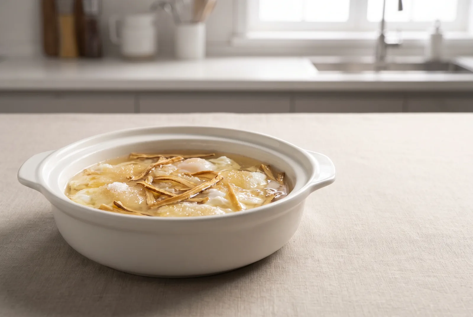 Nishalda — Uzbek whipped licorice-root dessert