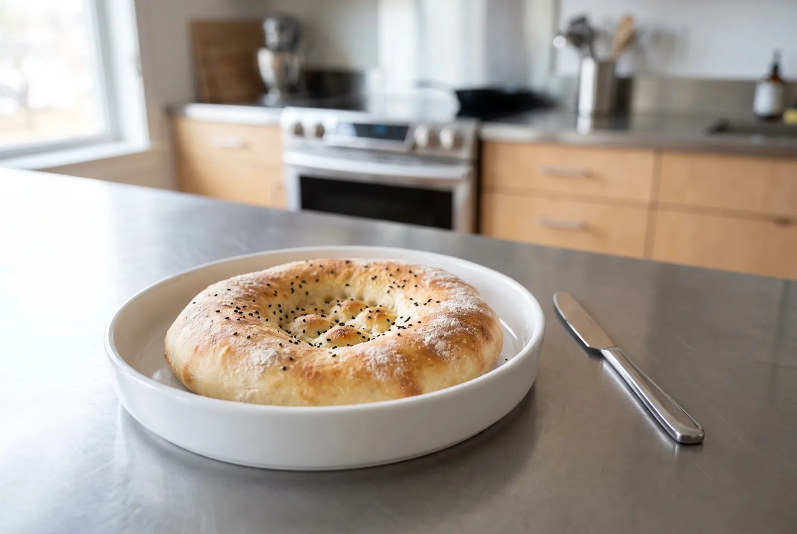 Obi Non | Uzbek Stamped Round Bread