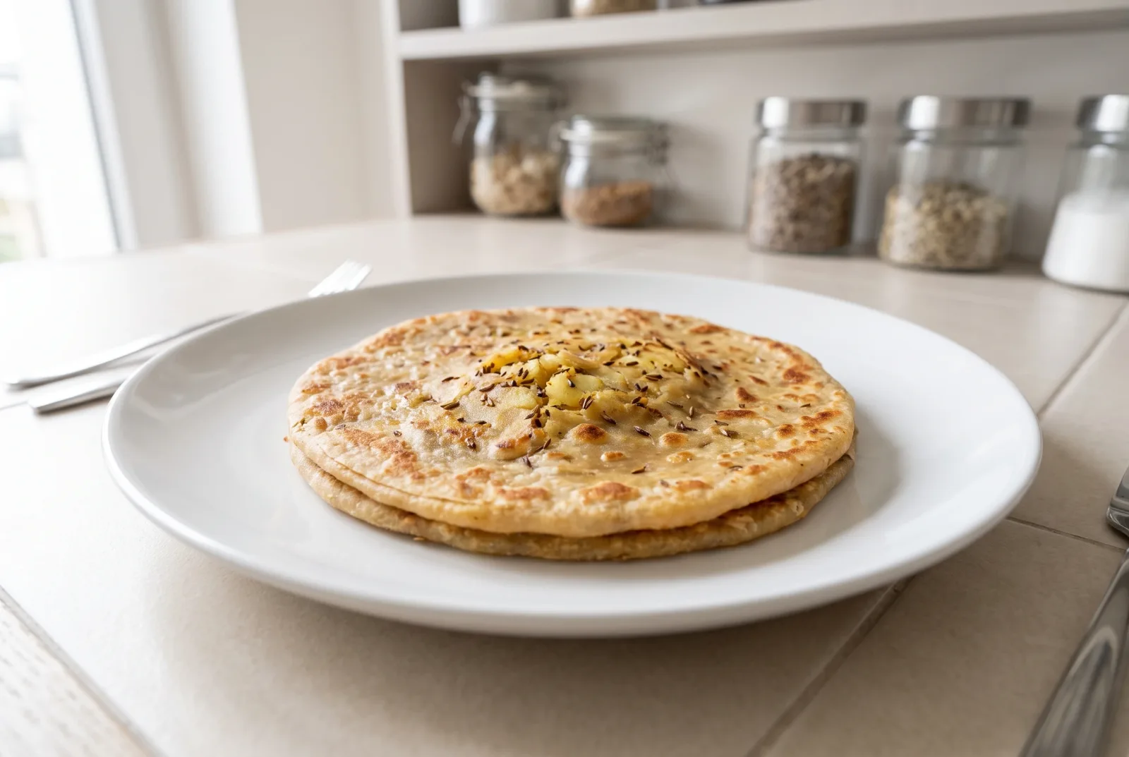 Pakistani Potato Paratha | Easy Stuffed Flatbread
