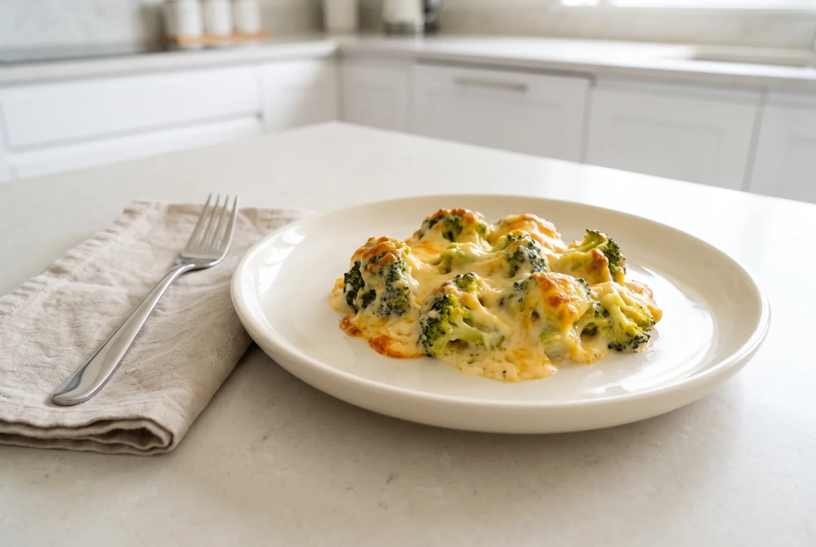 Baked Cheesy Broccoli Casserole | American-Style Dish for a Crowd