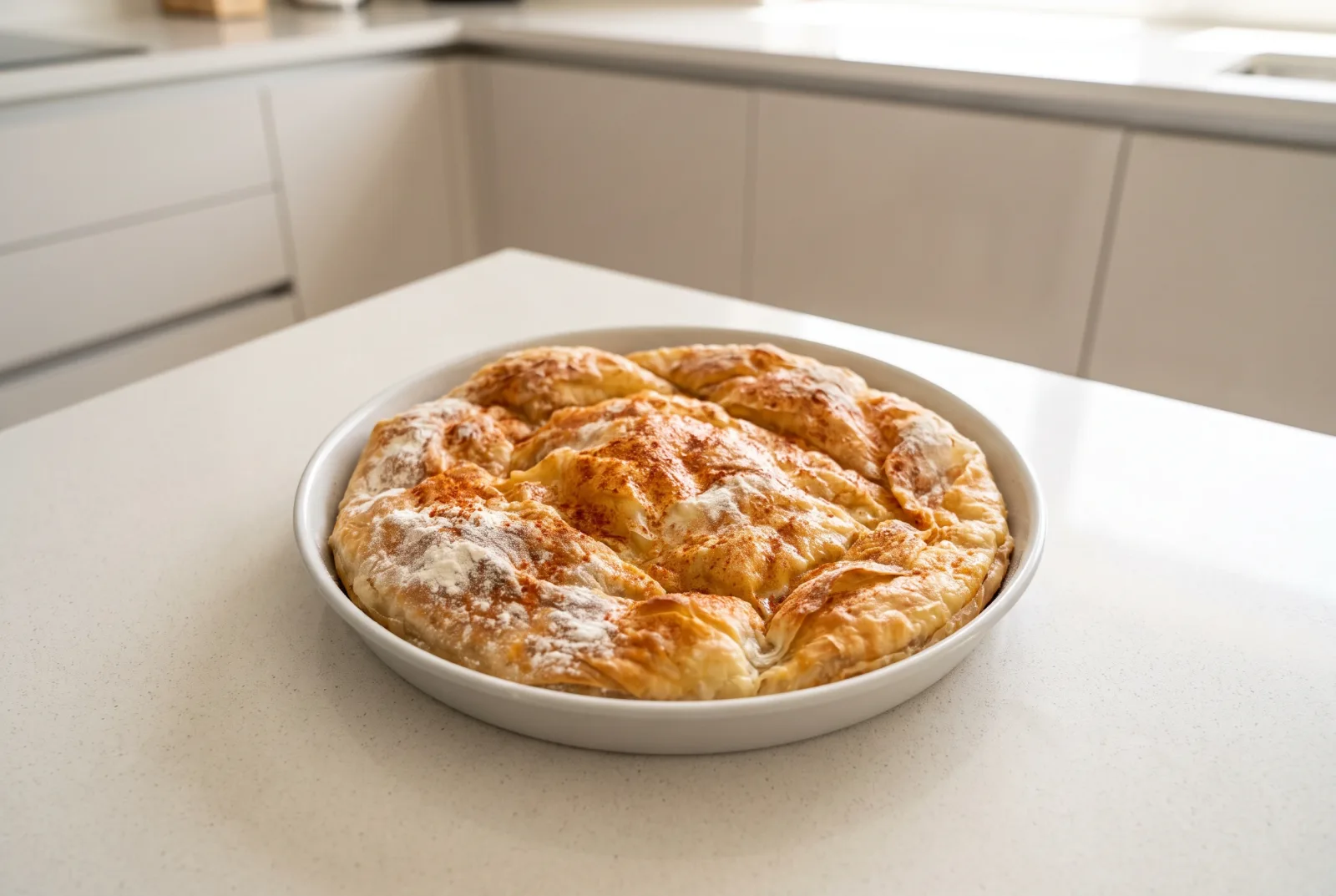 Egyptian Spiced Layered Flatbread (Feteer)