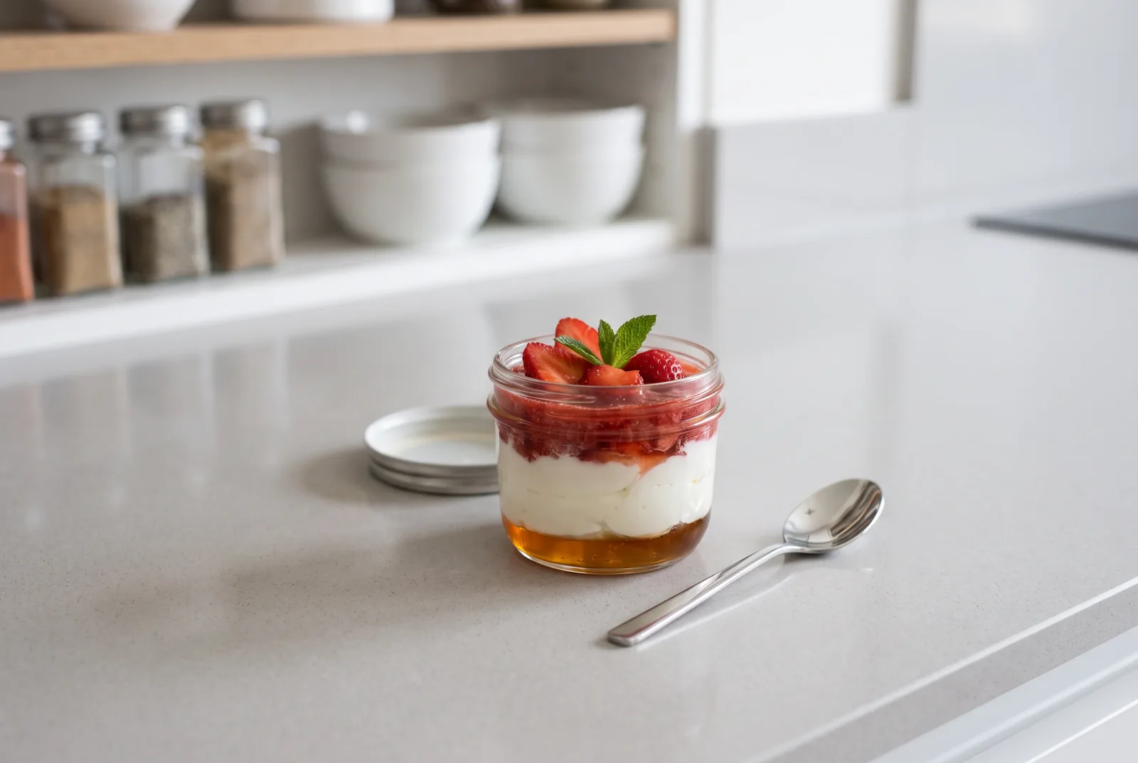 French Fruit Verrine | No-Cook Layered Breakfast Bowl