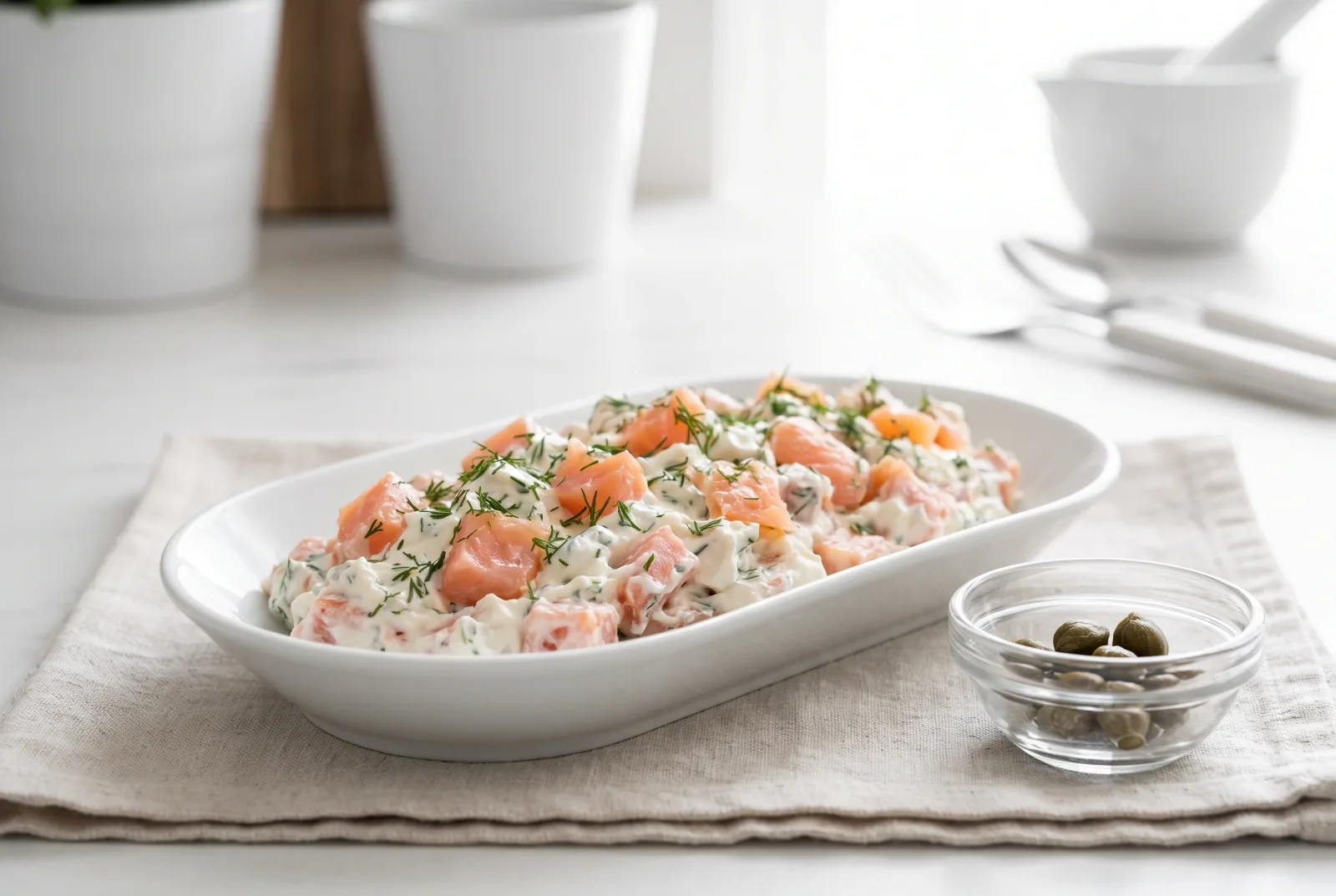 Smoked Salmon and Cream Cheese Spread | A Quick, Elegant Starter for the Table