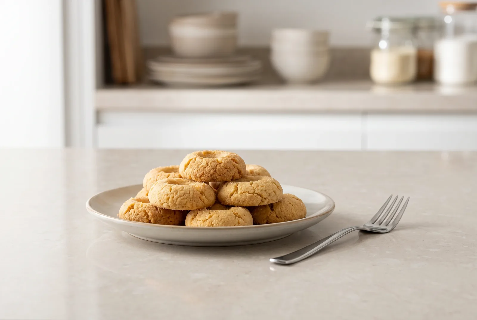 Ghraiba — Tunisian Spiced Semolina Cookies