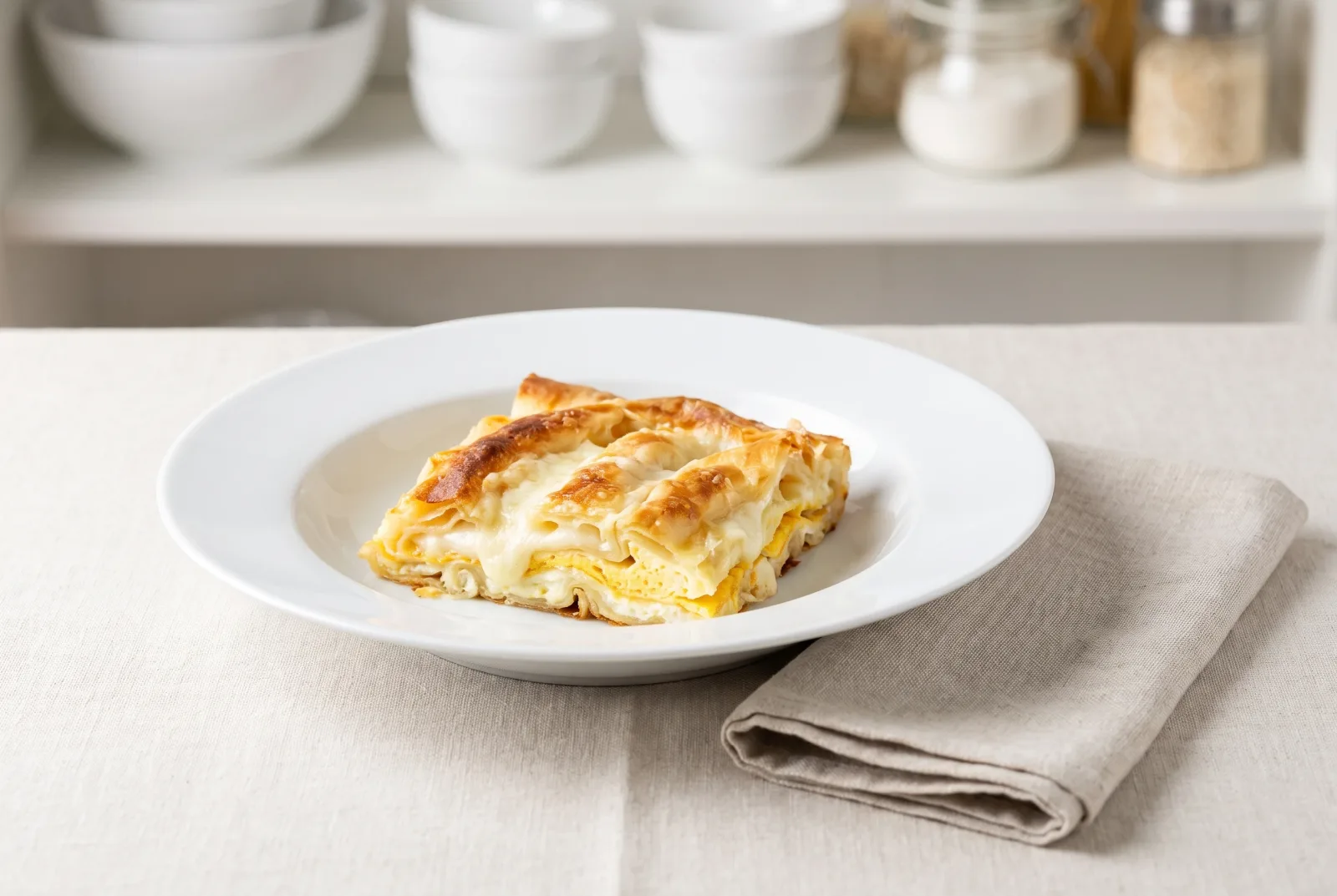 Gibanica | Layered Balkan Cheese Pie