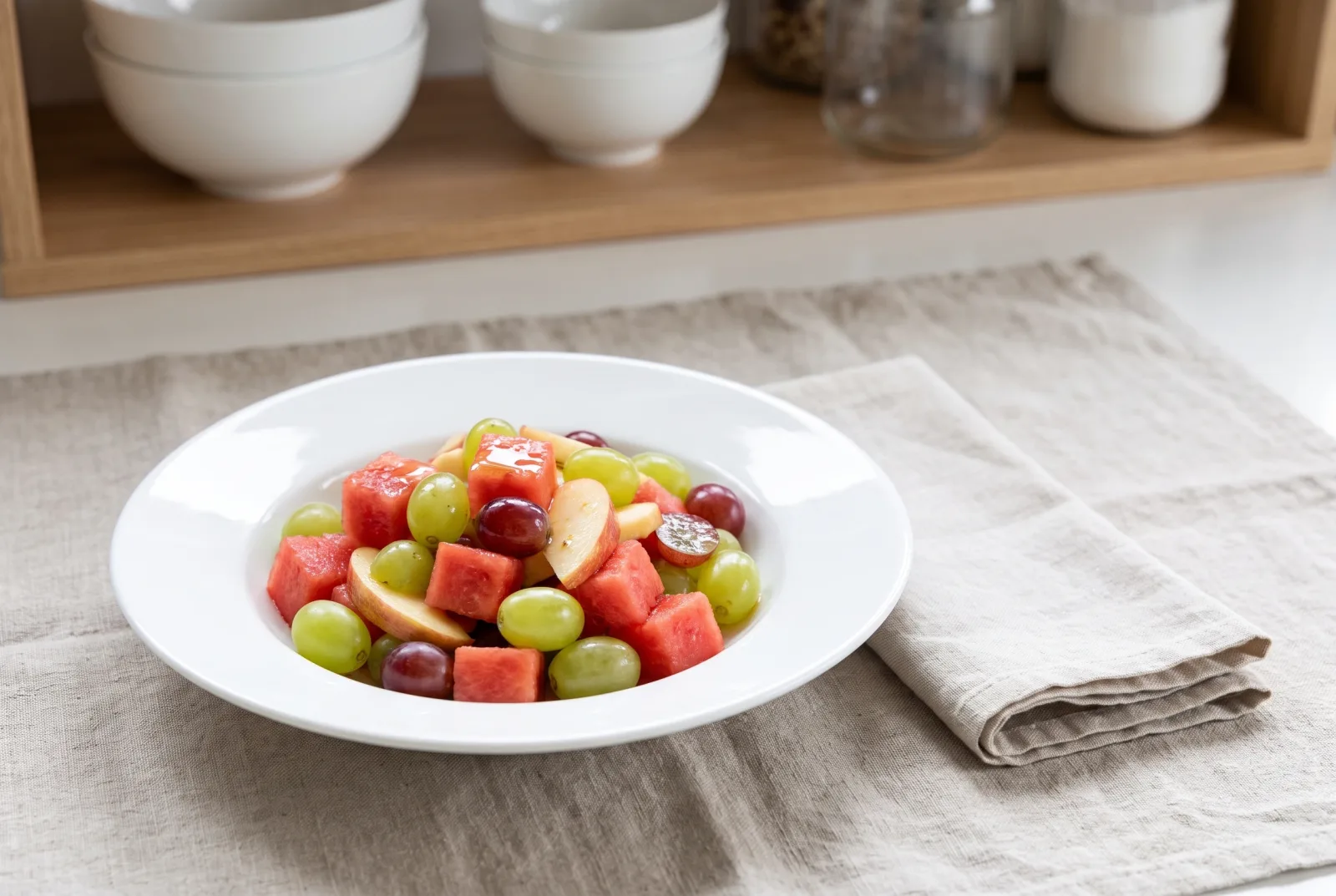 Rosewater Fruit Salad | Lebanese-Style Party Fruit Platter