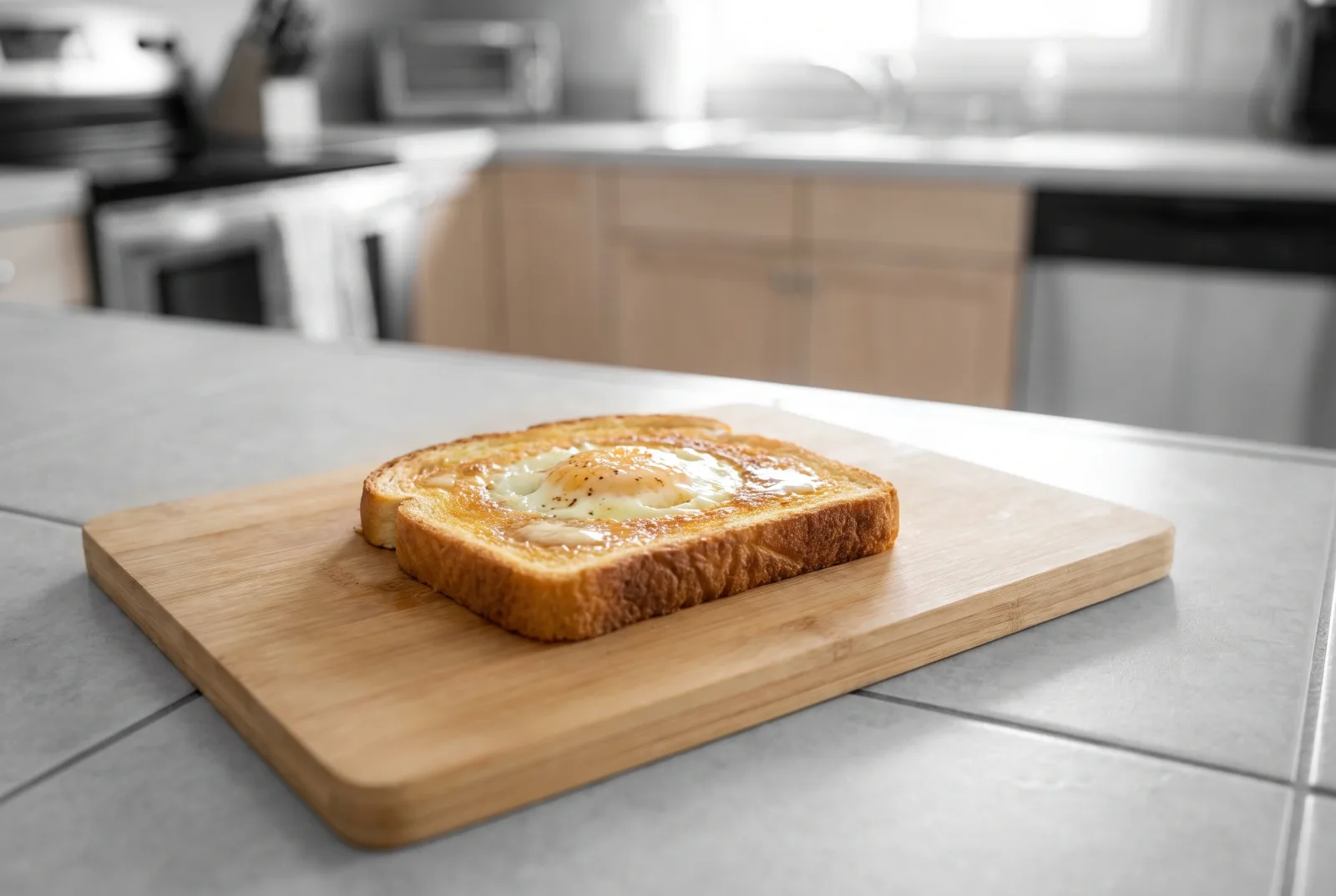 Egg-in-a-Hole Toast | Turkish-Style Egg Breakfast