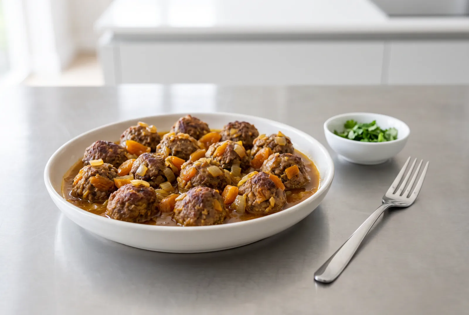 Cape Malay Meatballs | South African Cinnamon and Apricot Ground Beef Kofta