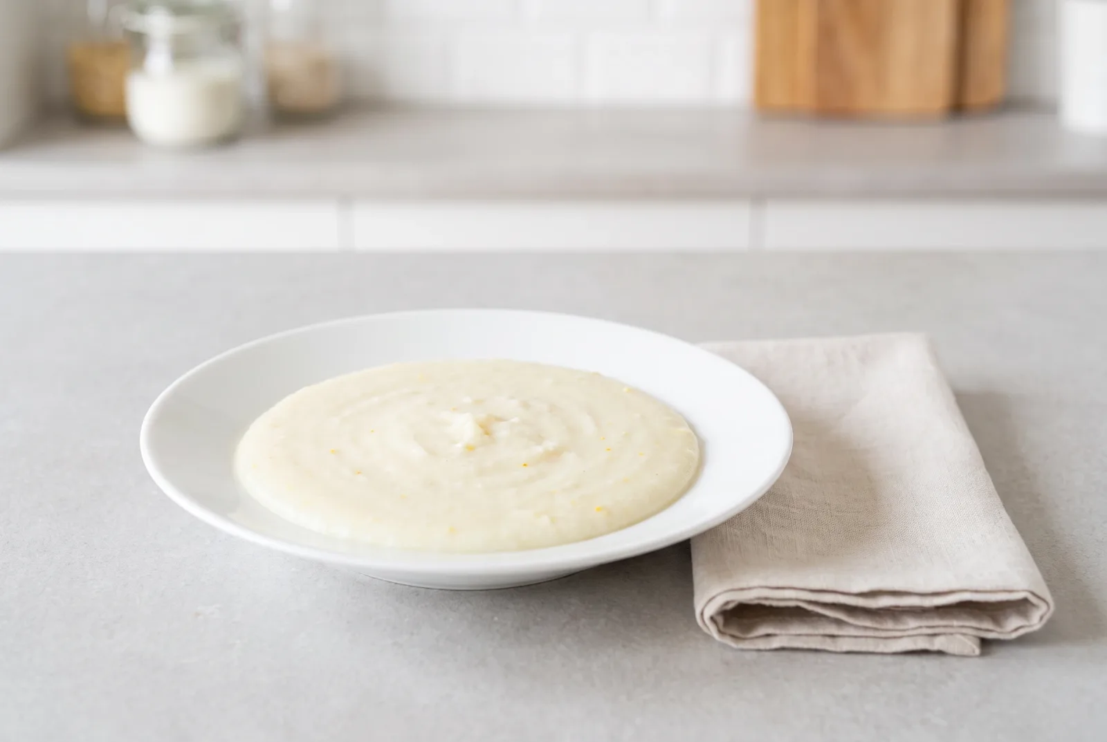 Georgian-Style Cornmeal Porridge for Babies | First Spoon-Fed Meal