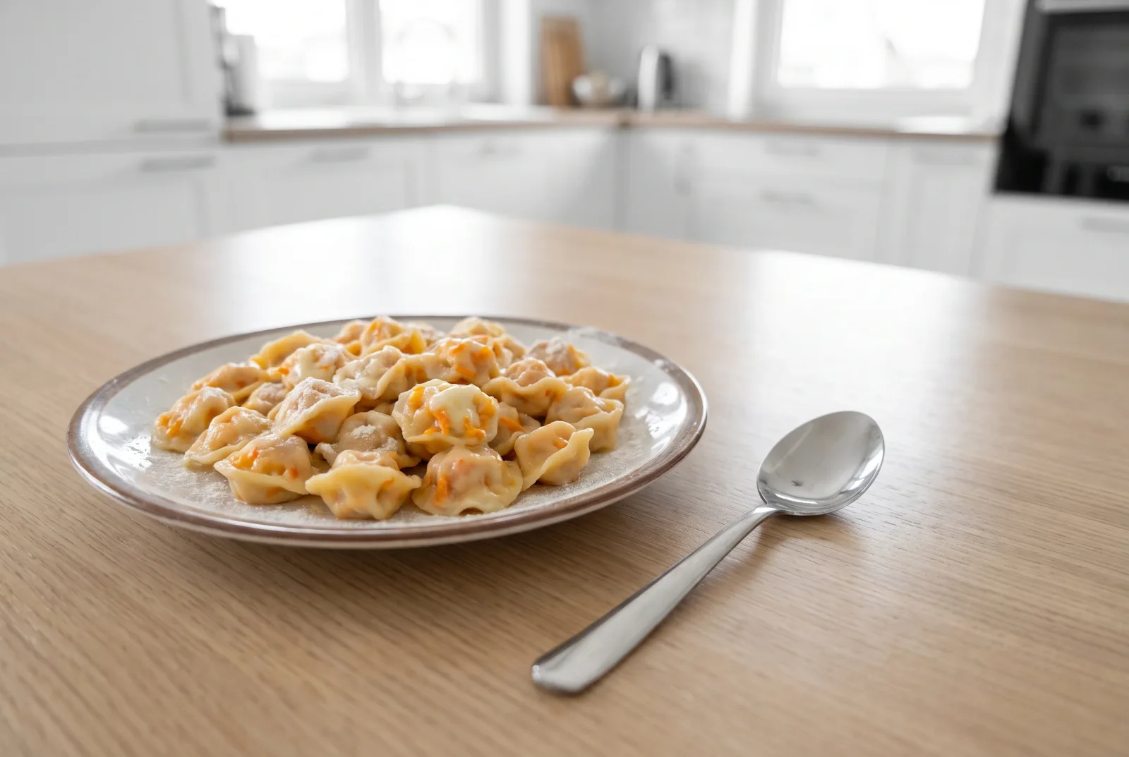Mini Carrot and Cheese Manti | Portable Breakfast in a Lunchbox