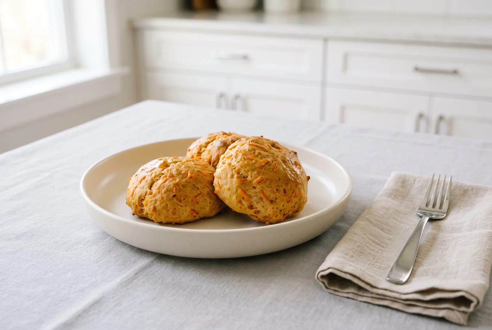 Carrot and Olive Oil Buns | Turkish Picnic Rolls