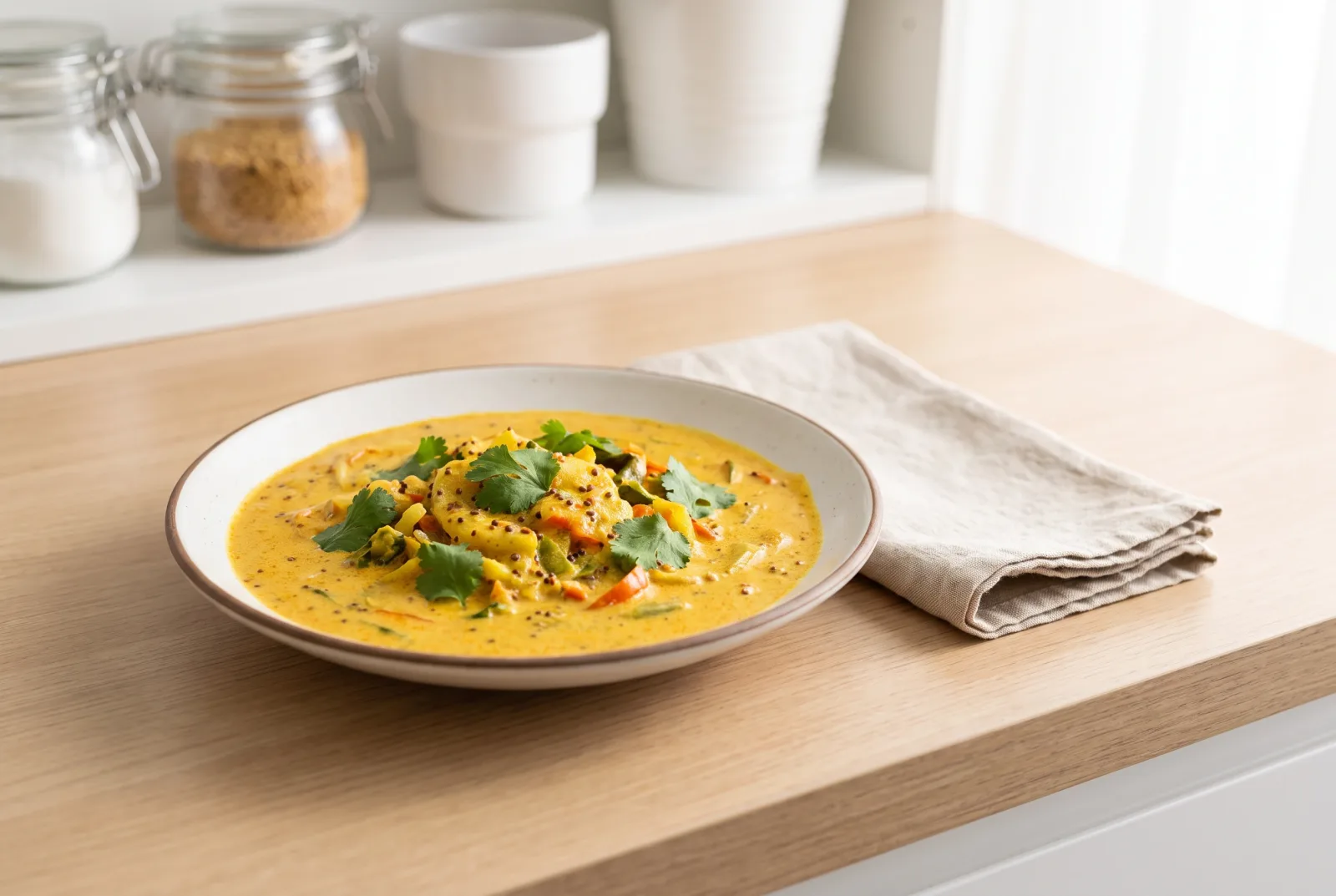 South Indian Coconut Curry Sauce