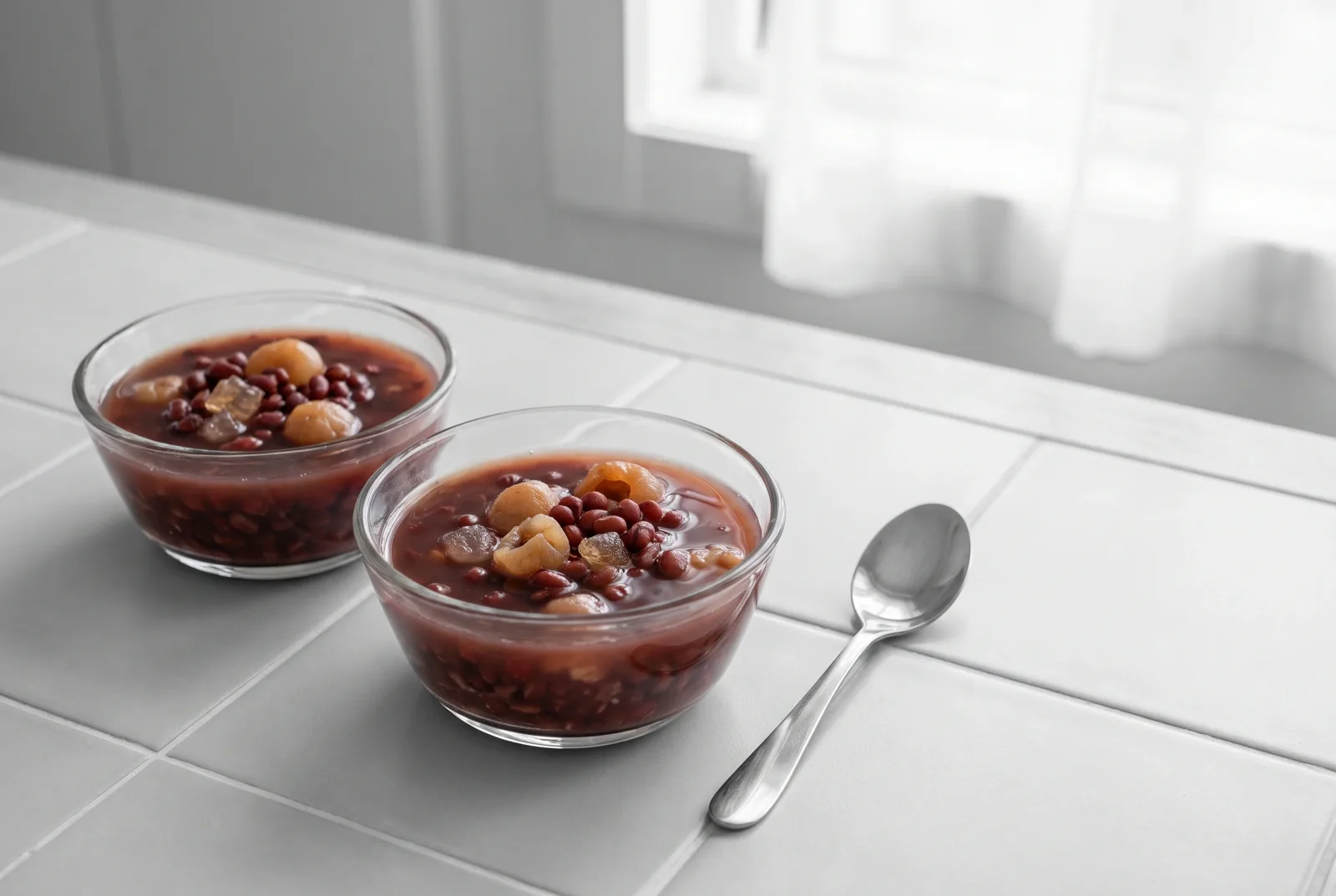 Hong Dou Tang | Çin Usulü Kızıl Fasulye ve Longan Tatlı İçeceği
