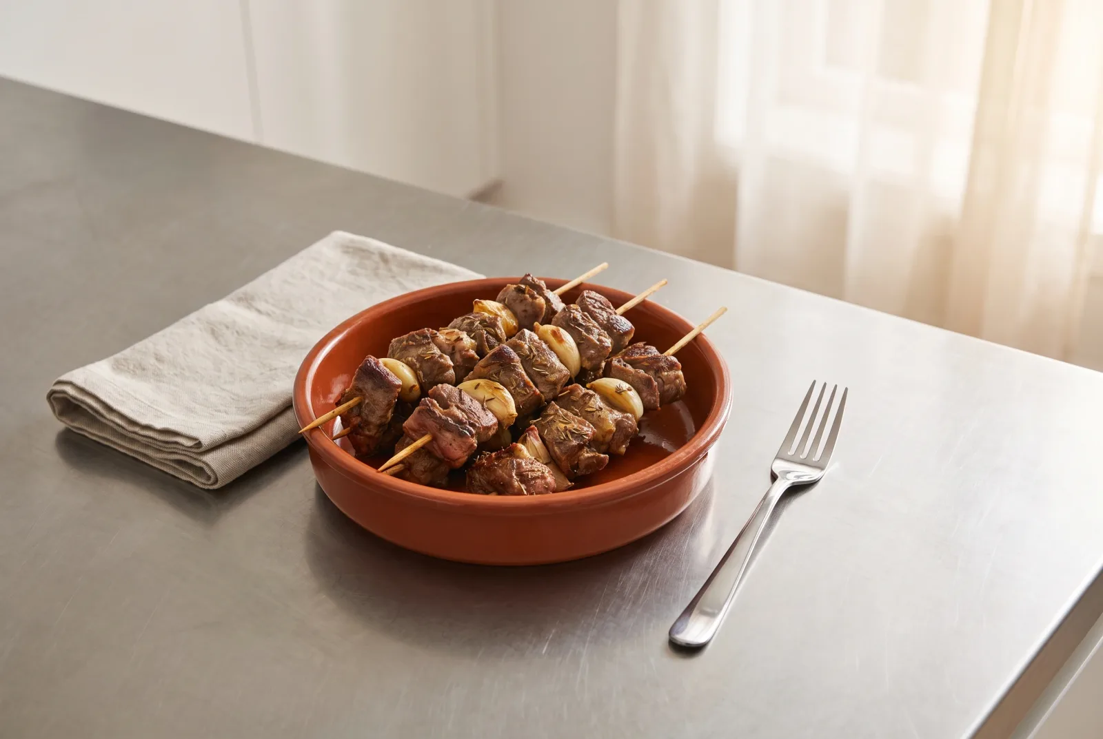 Iraqi-Style Lamb Skewers | Grilled Lamb with Sumac and Onion