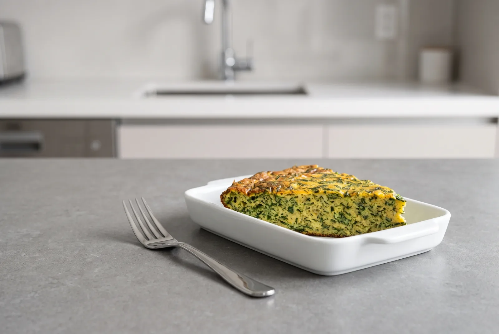 Persian Kuku Sabzi | Oven-Baked Herb Omelet with Walnuts
