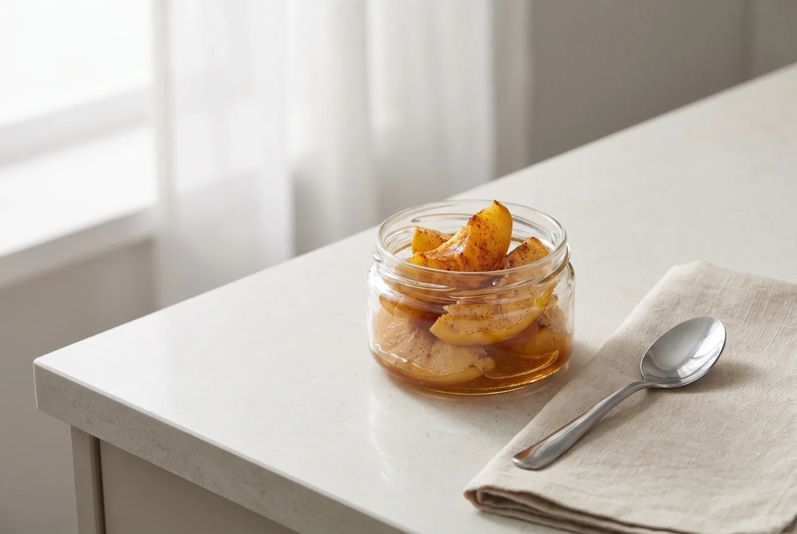 Grilled Quince with Honey and Cinnamon | A Greek Garden Dessert