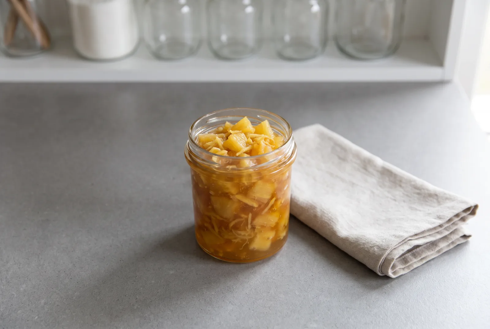 Jamaican-Style Pineapple and Ginger Jam | Freezer-Friendly Jars