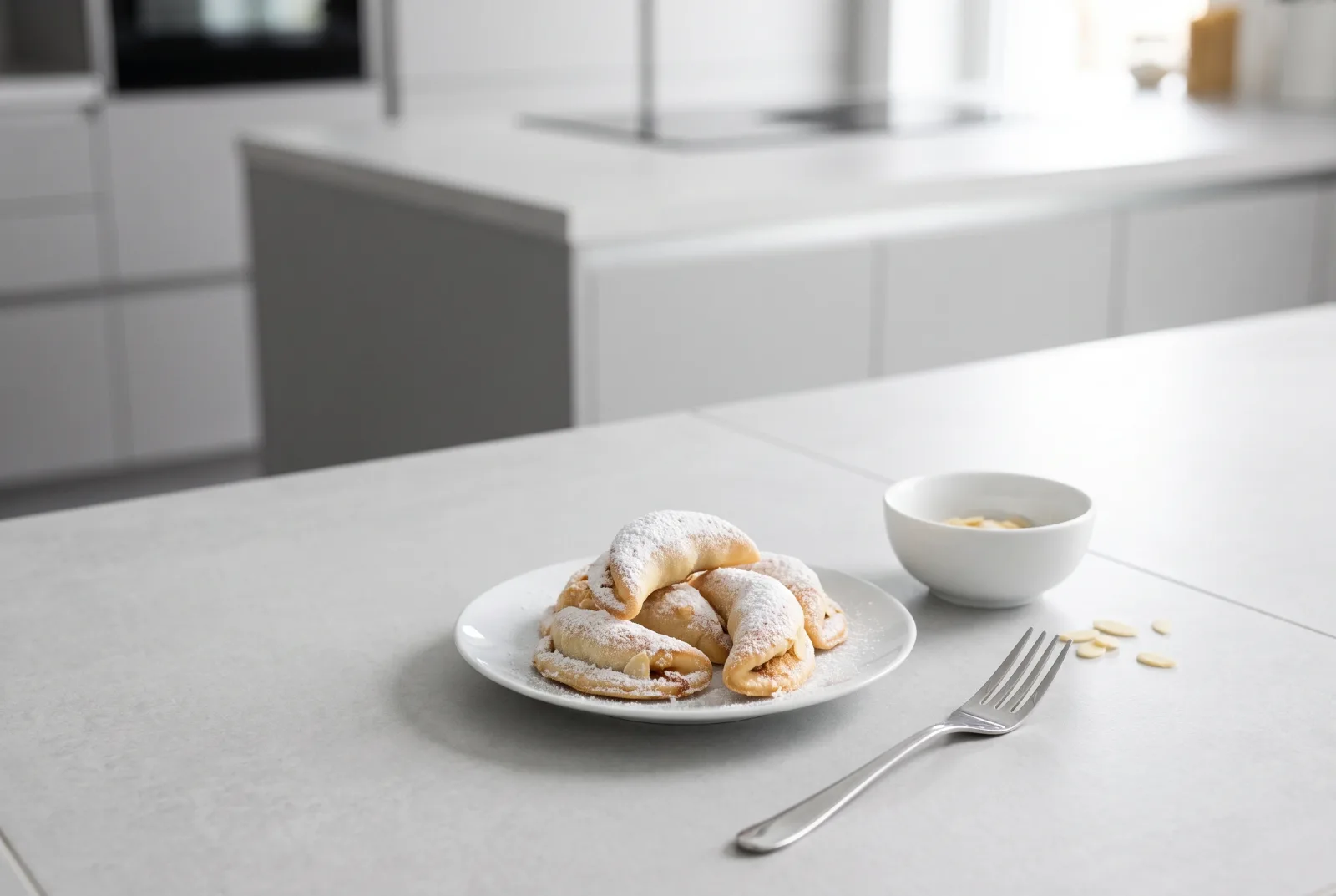 Kaab el Ghzal | Moroccan Gazelle Horn Cookies with Almond Filling