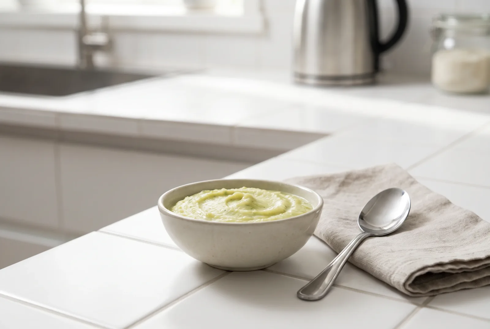 Zucchini and Potato Puree | Baby Food Made with Leftover Cooking Water