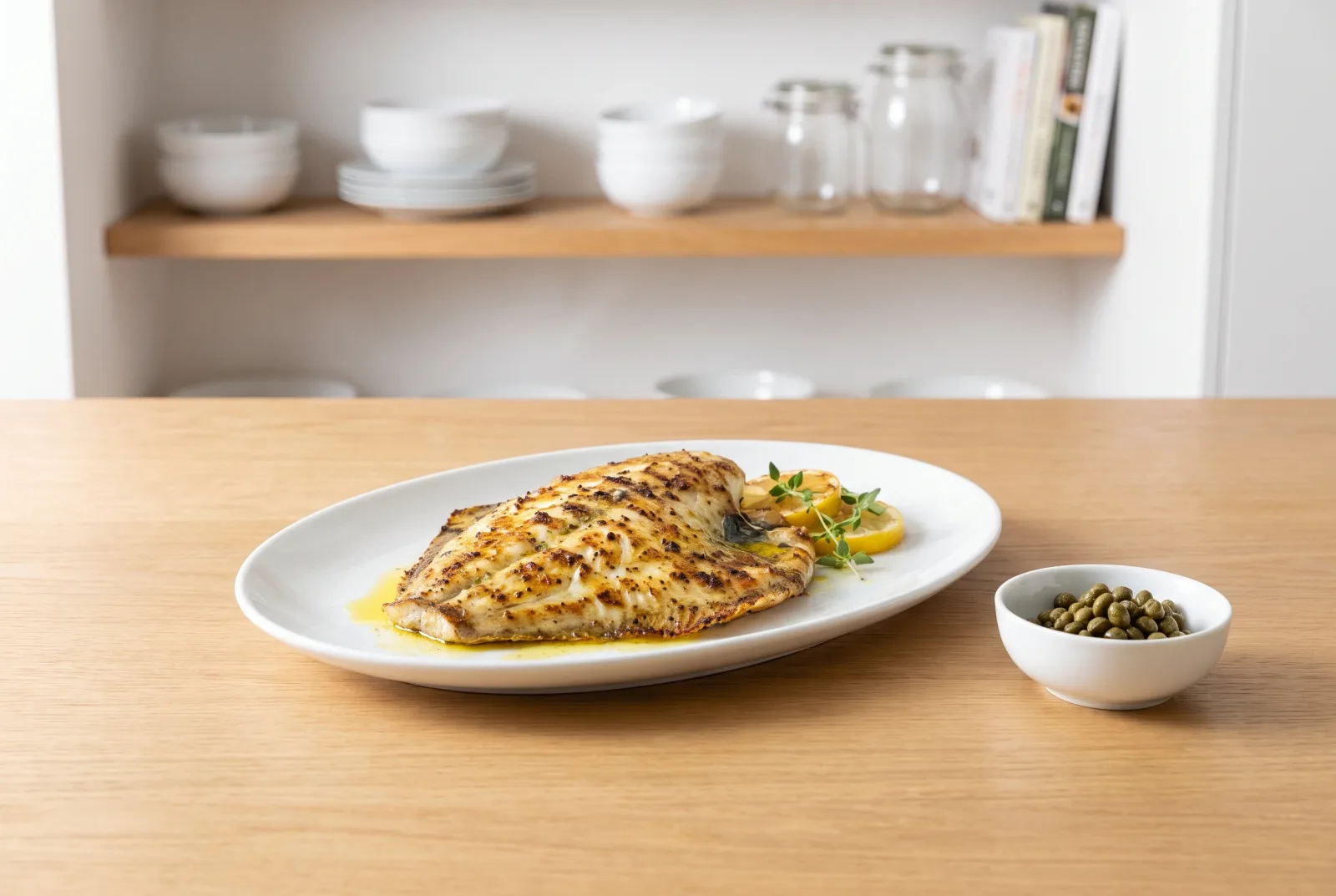 Grilled Turbot | Aegean-Style with Olive Oil and Lemon