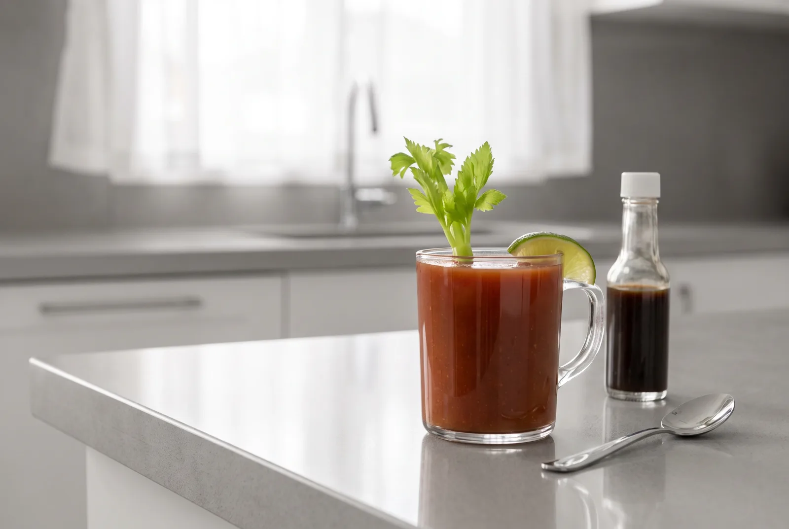 Canadian-Style Nonalcoholic Spiced Tomato Drink | Made with Fresh-Squeezed Tomato Juice