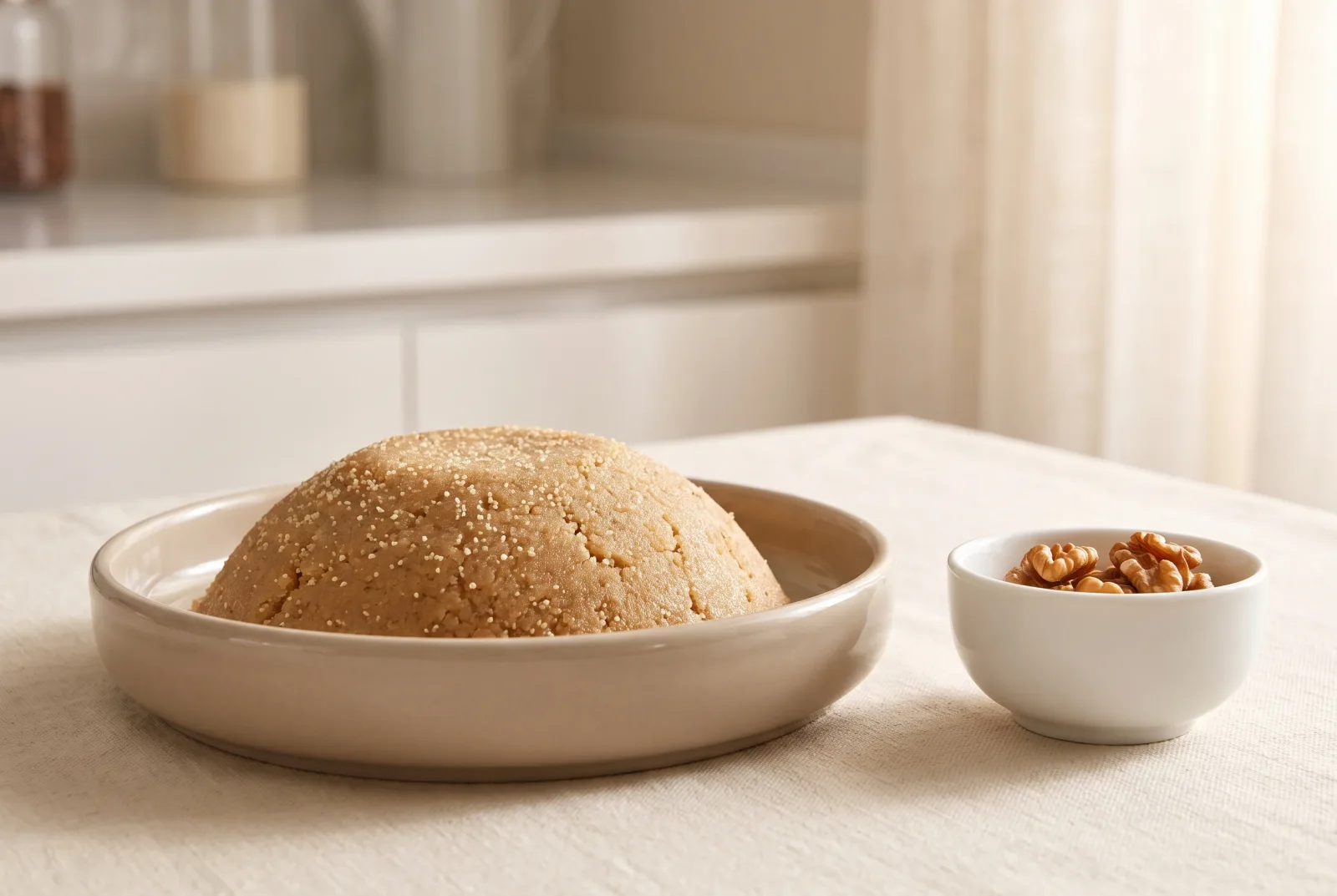 Snow Halva | Traditional Turkish Chilled Semolina Dessert