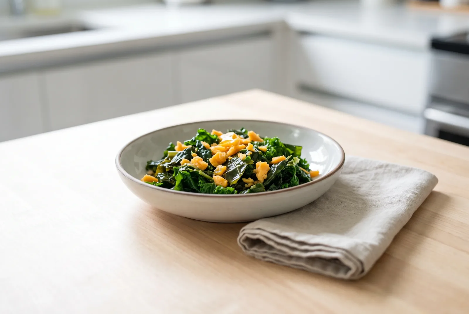 Karalahana ve Cheddarlı Salata | İrlanda Usulü Ketojenik Salata