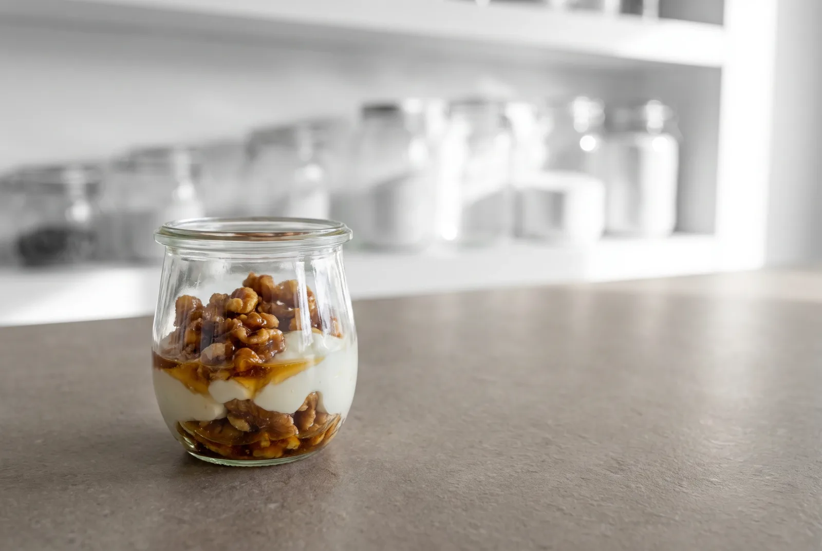 Honey Yogurt with Caramelized Walnuts — Greek-Style Breakfast