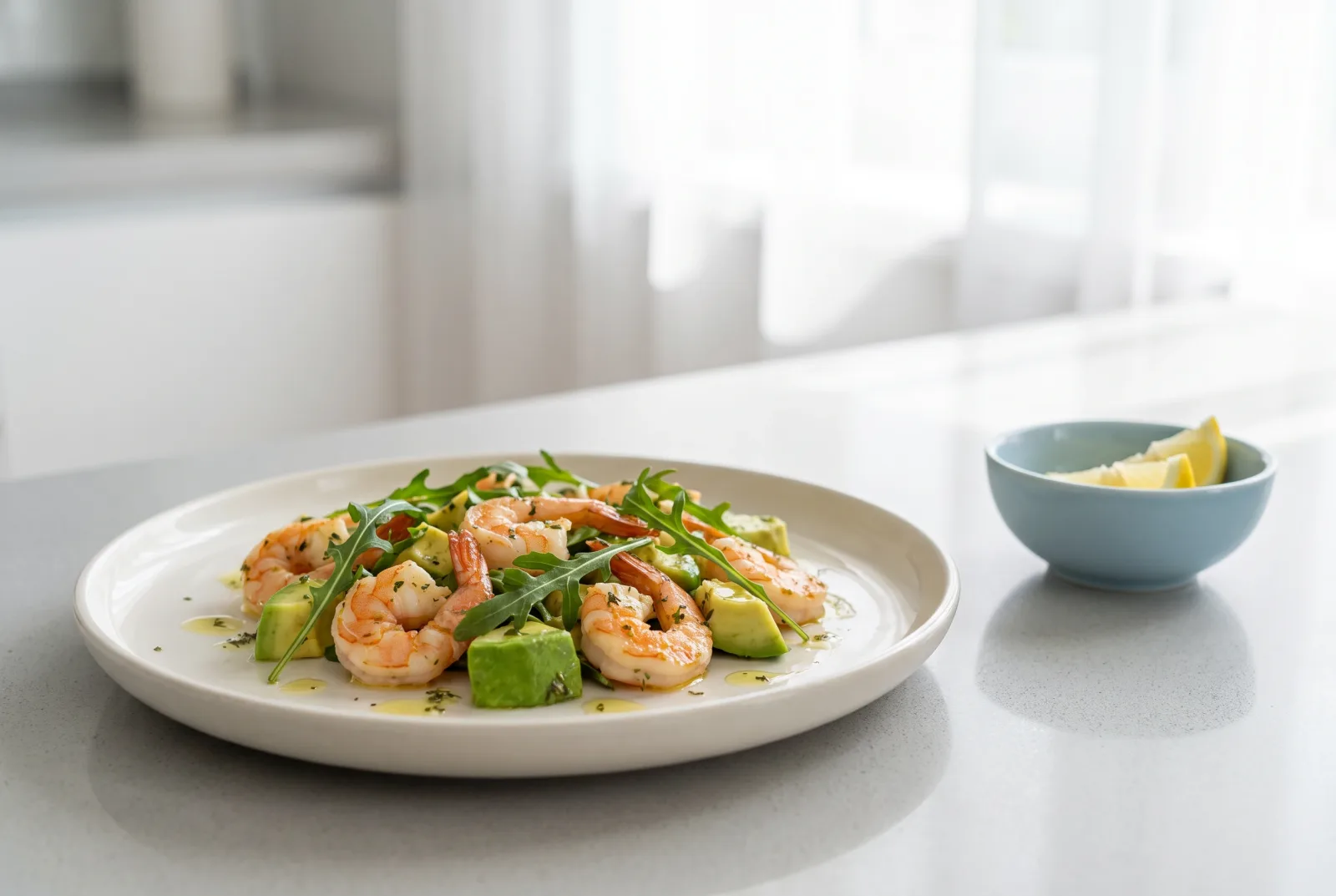 Shrimp and Avocado Salad | Quick Australian-Style Snack Salad
