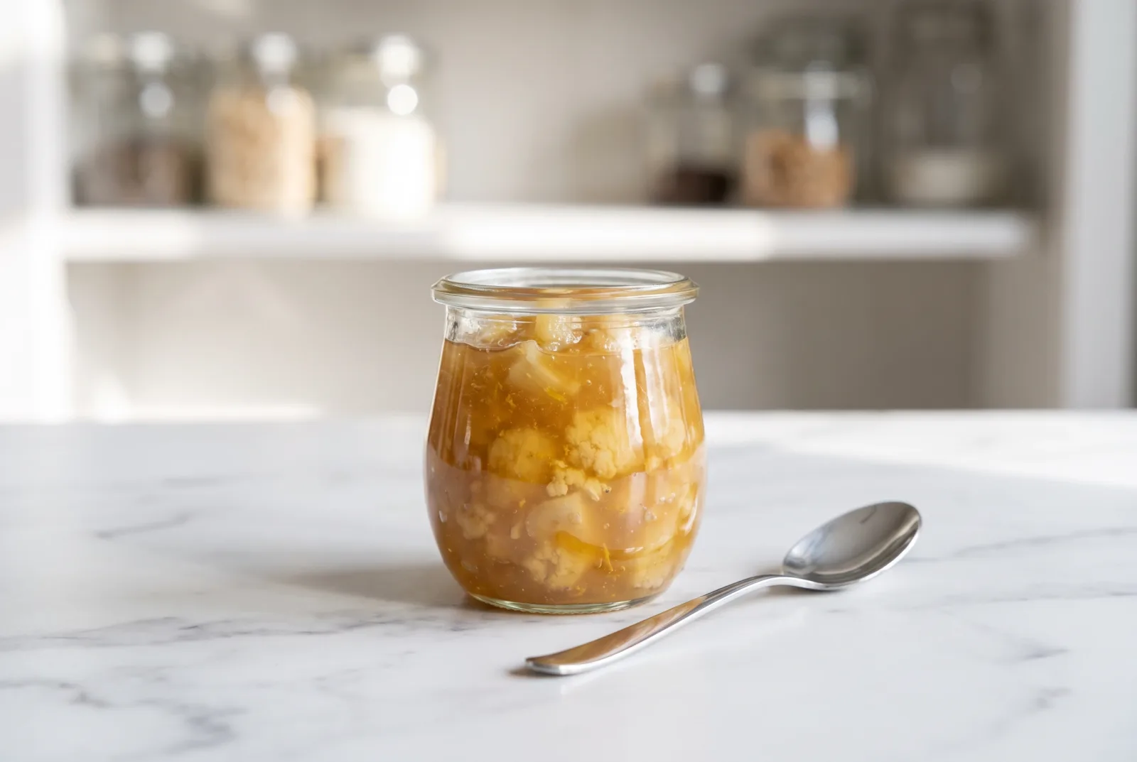 Cauliflower Jam | Serbian-Style White Slatko with Rose Water
