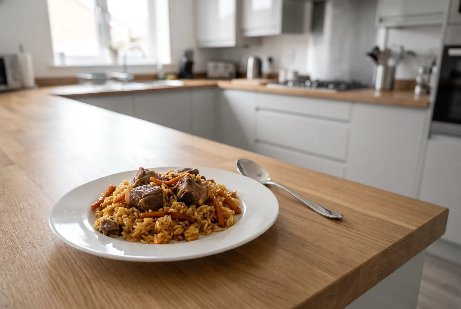 Kazakh Lamb Pot Pilaf | Carrot and Onion, No Cinnamon