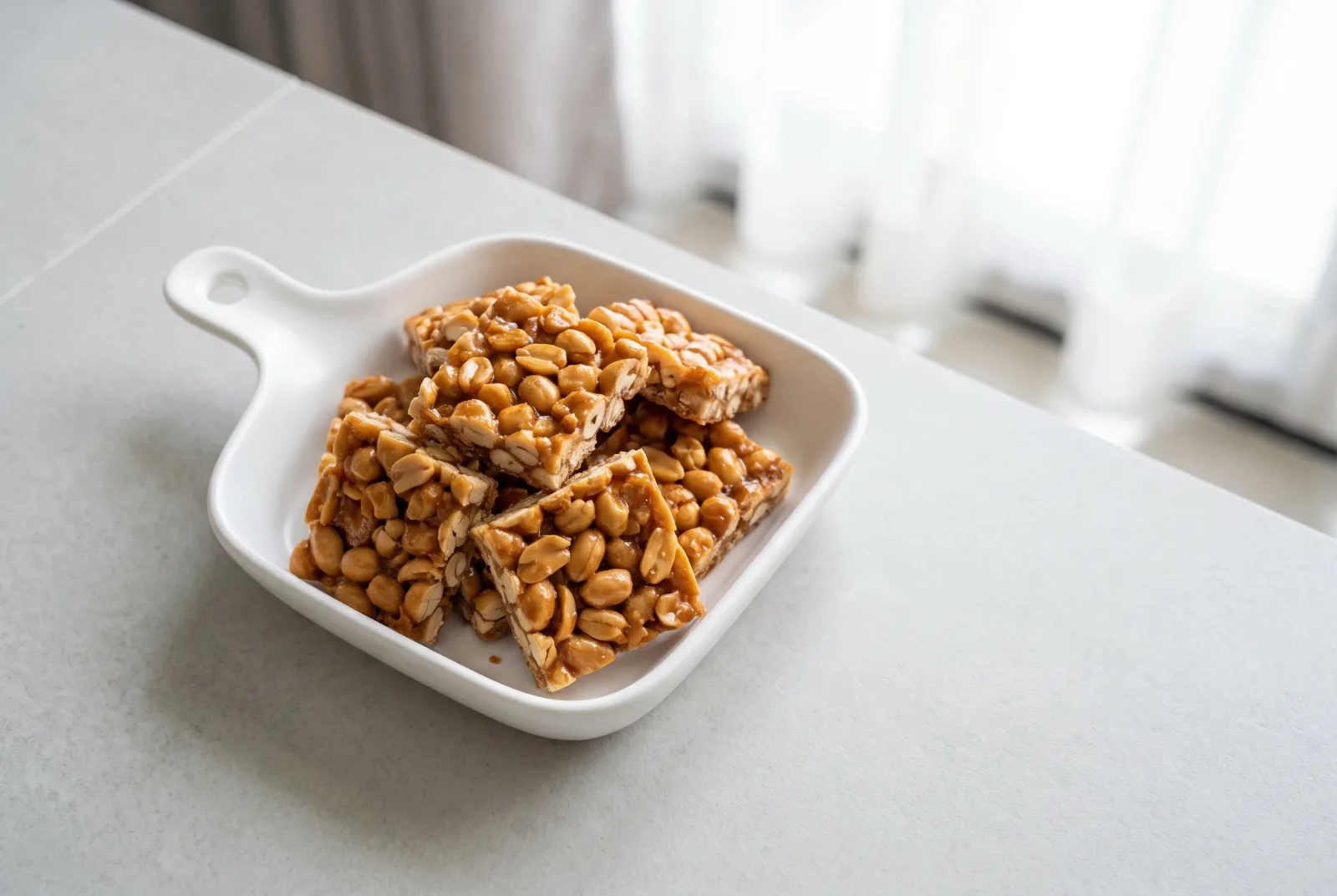 Tua Tad | Thai-Style Crispy Whole-Wheat Peanut Cookies