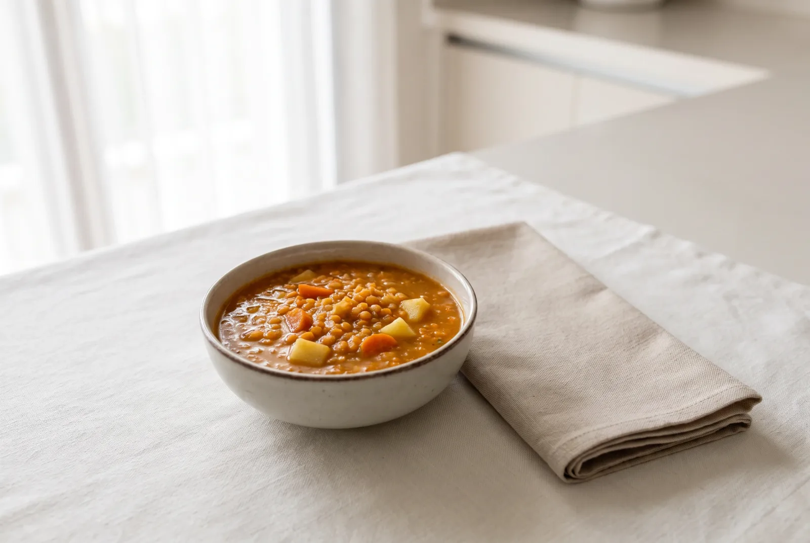 Turkish-Style Lentil and Vegetable Puree | Pressure-Cooked Breakfast for Babies and Families