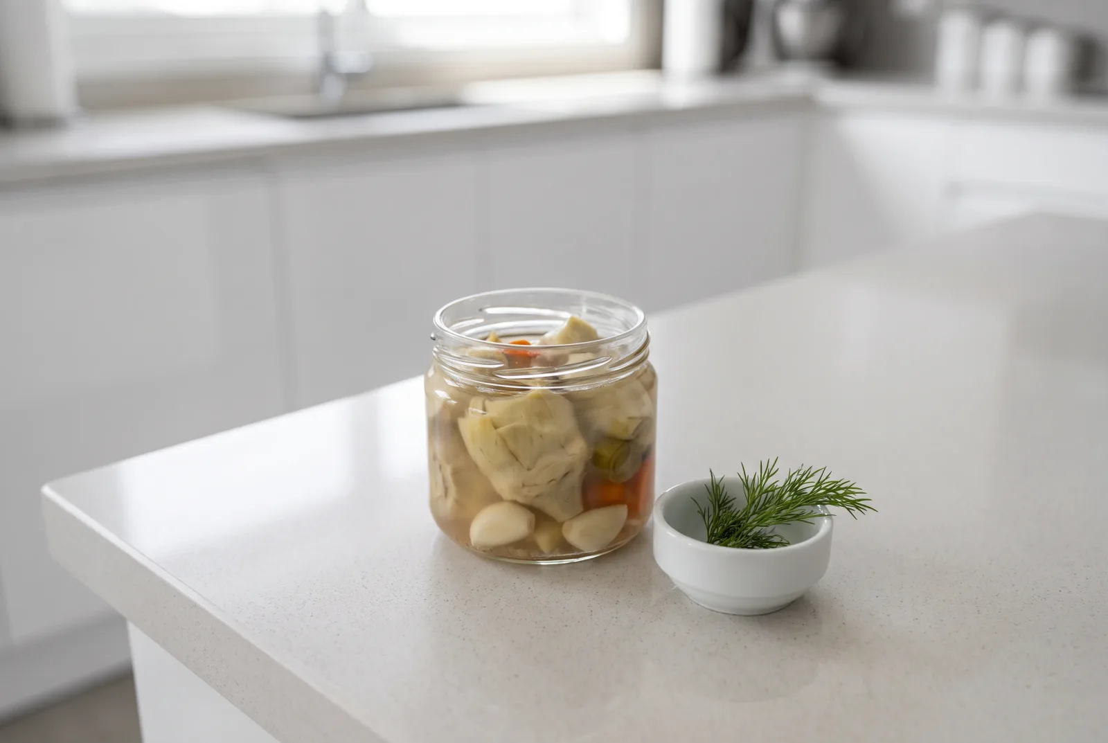 Turkish-Style Pickled Artichokes