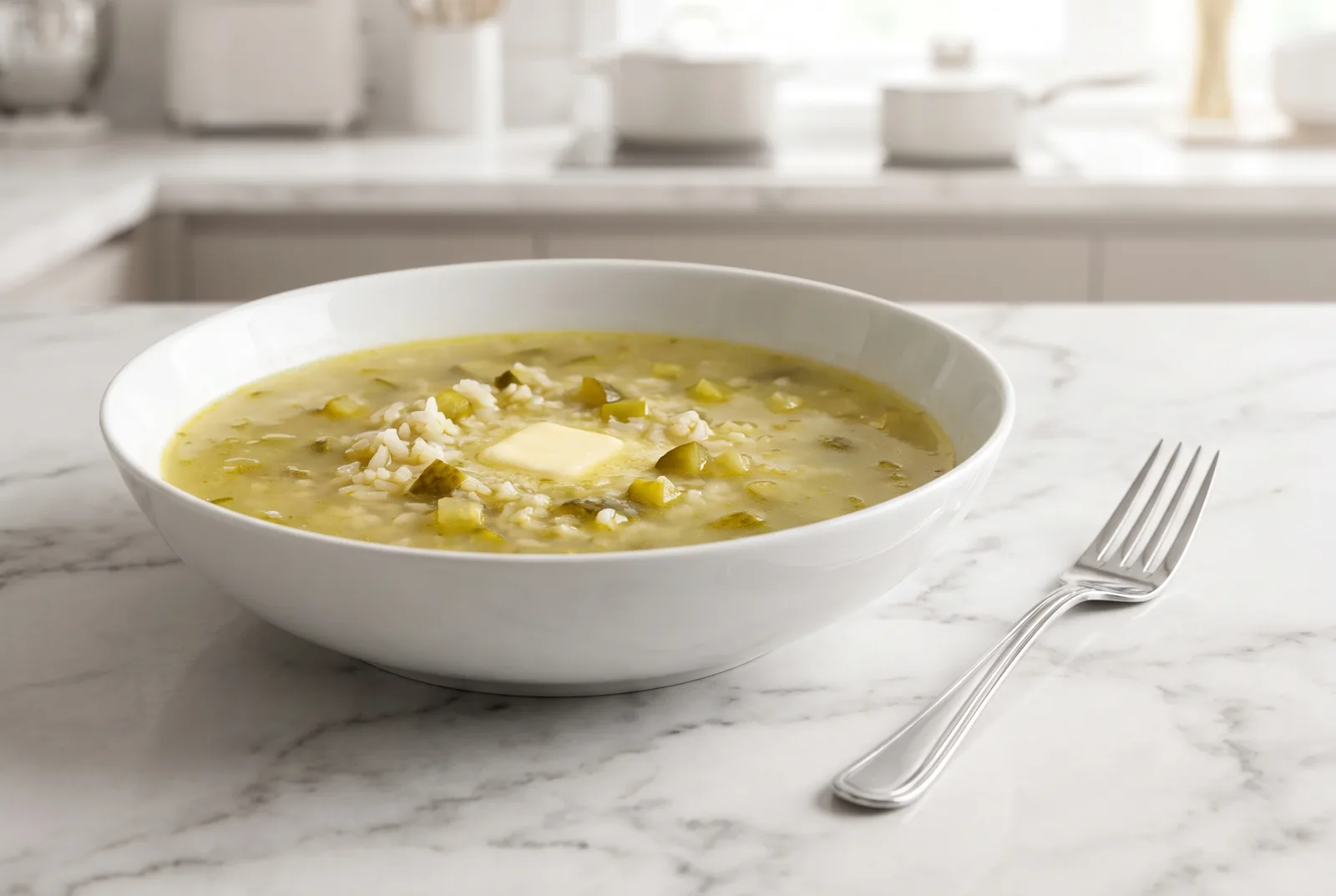 Pickle Brine Soup | Turkish-Style Sour and Spicy Soup