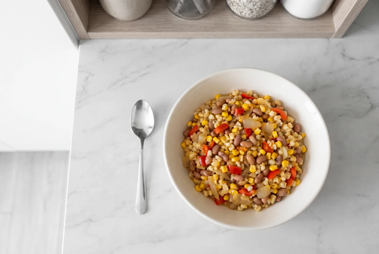 Umngqusho — South African Corn and Bean Stew
