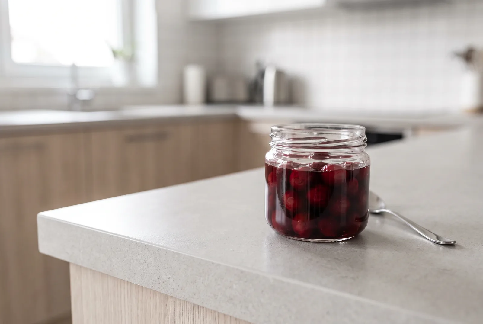 Vissino — Greek sugar-free sour cherry preserve