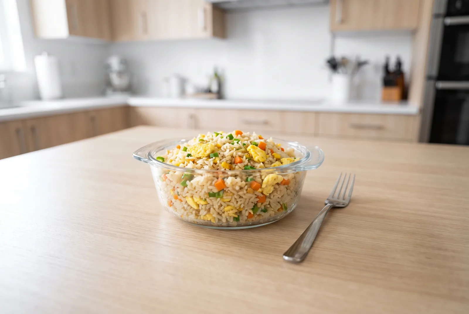 Yangzhou-Style Egg Fried Rice | Chinese Brunch Bowl