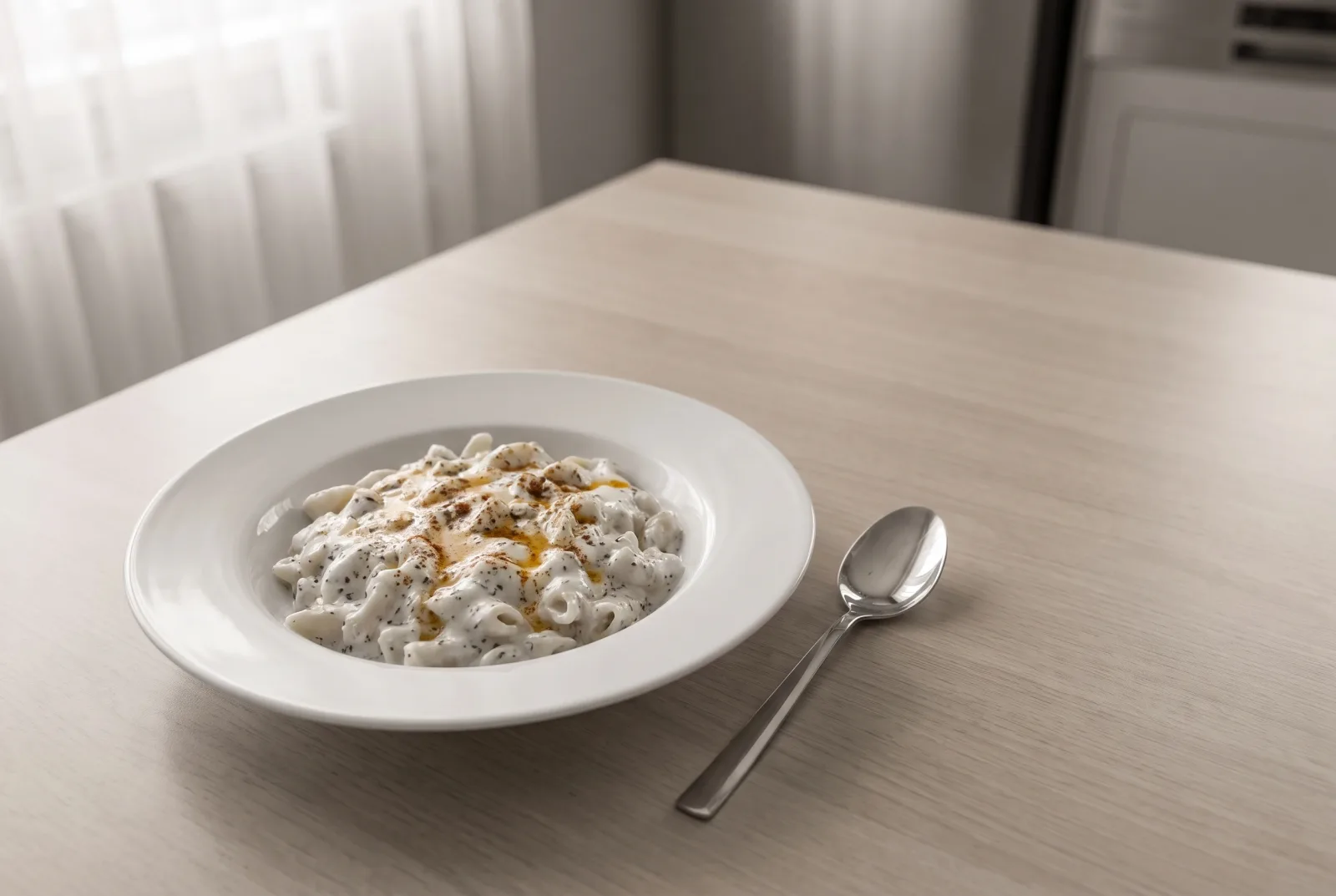 Yayla Makarnası (Turkish Yogurt Pasta) | Yogurt and Spiced Butter Sauce