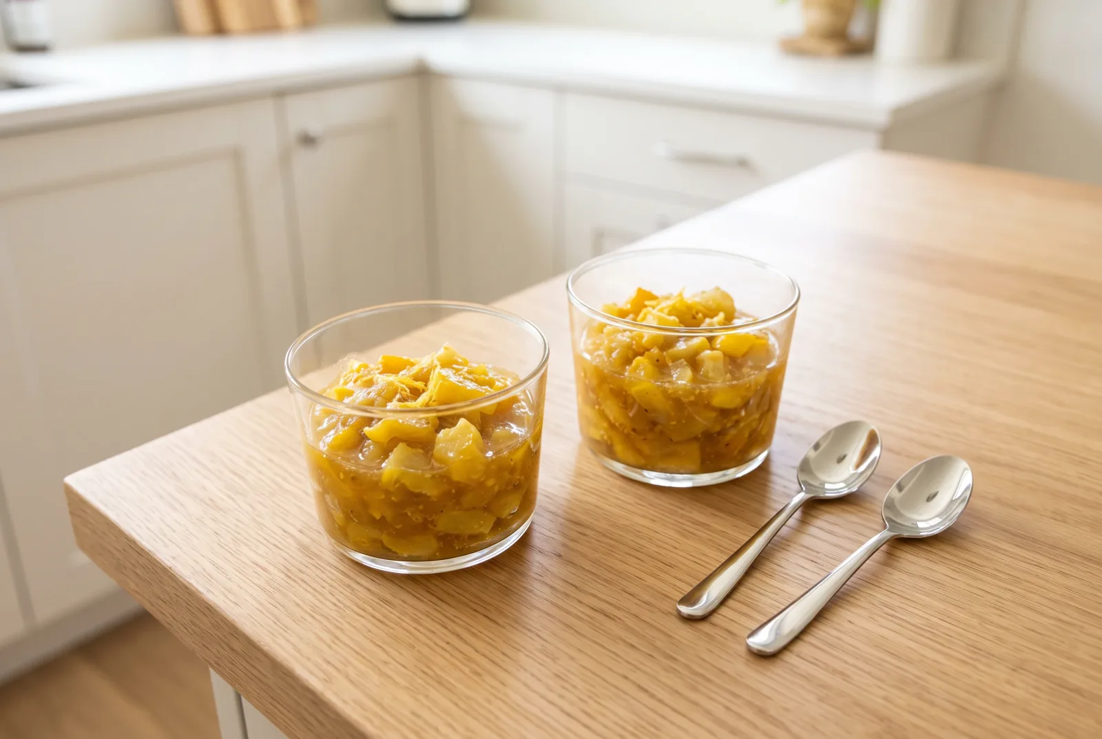 Summer Squash Dessert with Kaymak (Turkish Clotted Cream)