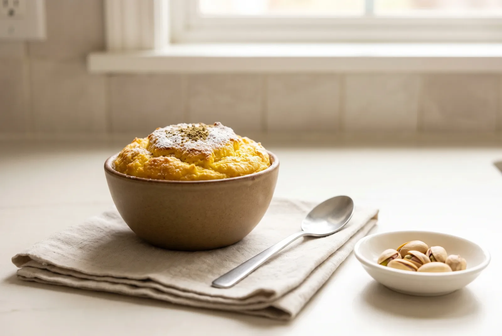 Yazdi | Iranian-Style Sugar-Free Cardamom Cake Cups