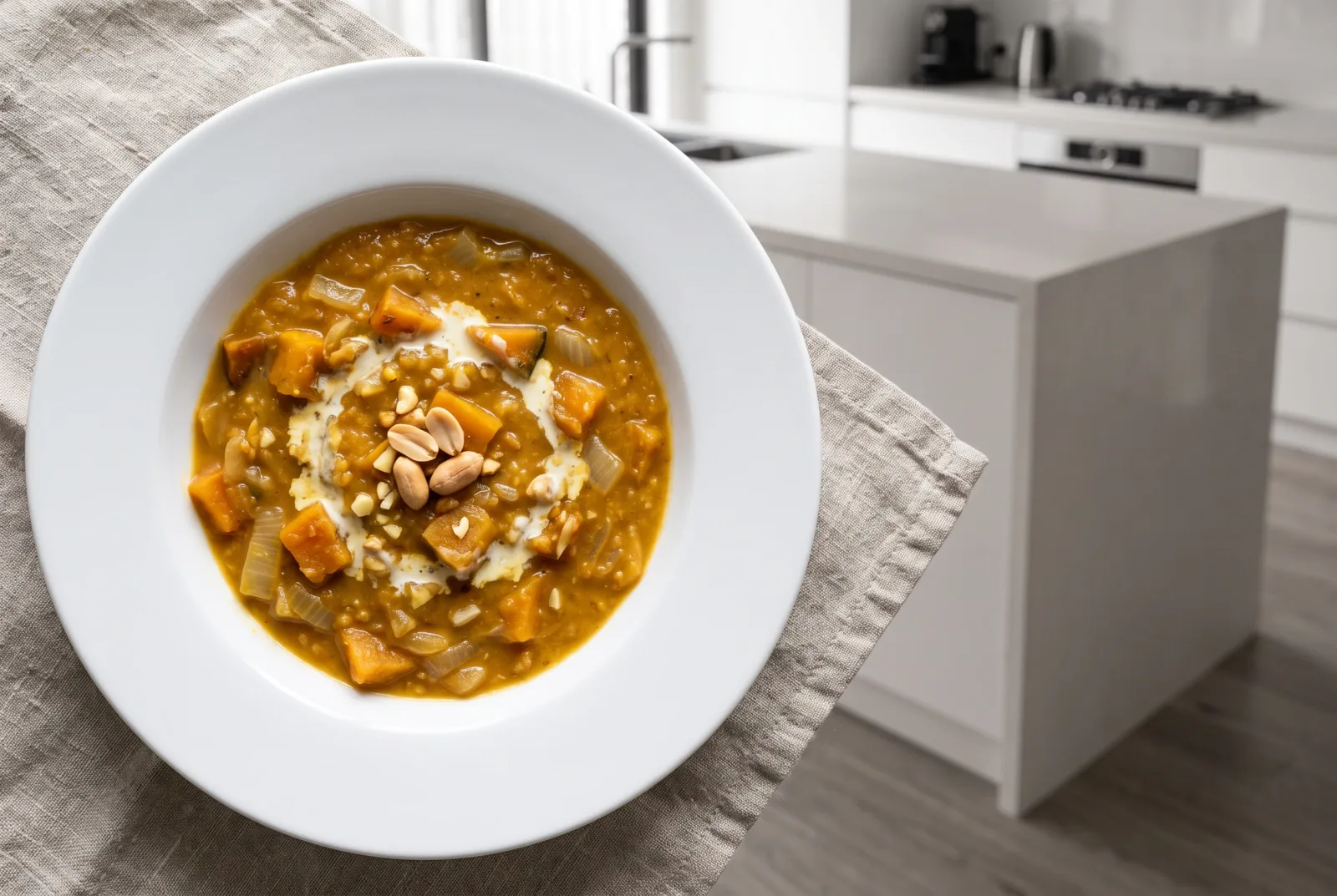 Peanut Pumpkin Soup | South African-Style Velvety Soup