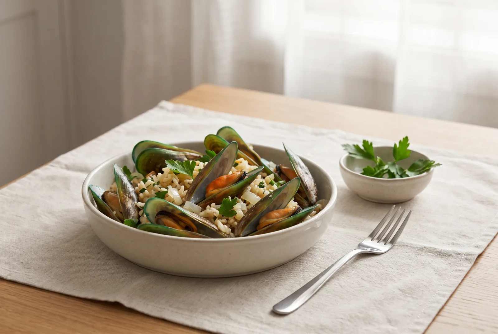Stuffed Green-Lipped Mussels | New Zealand-Style Seafood and Rice
