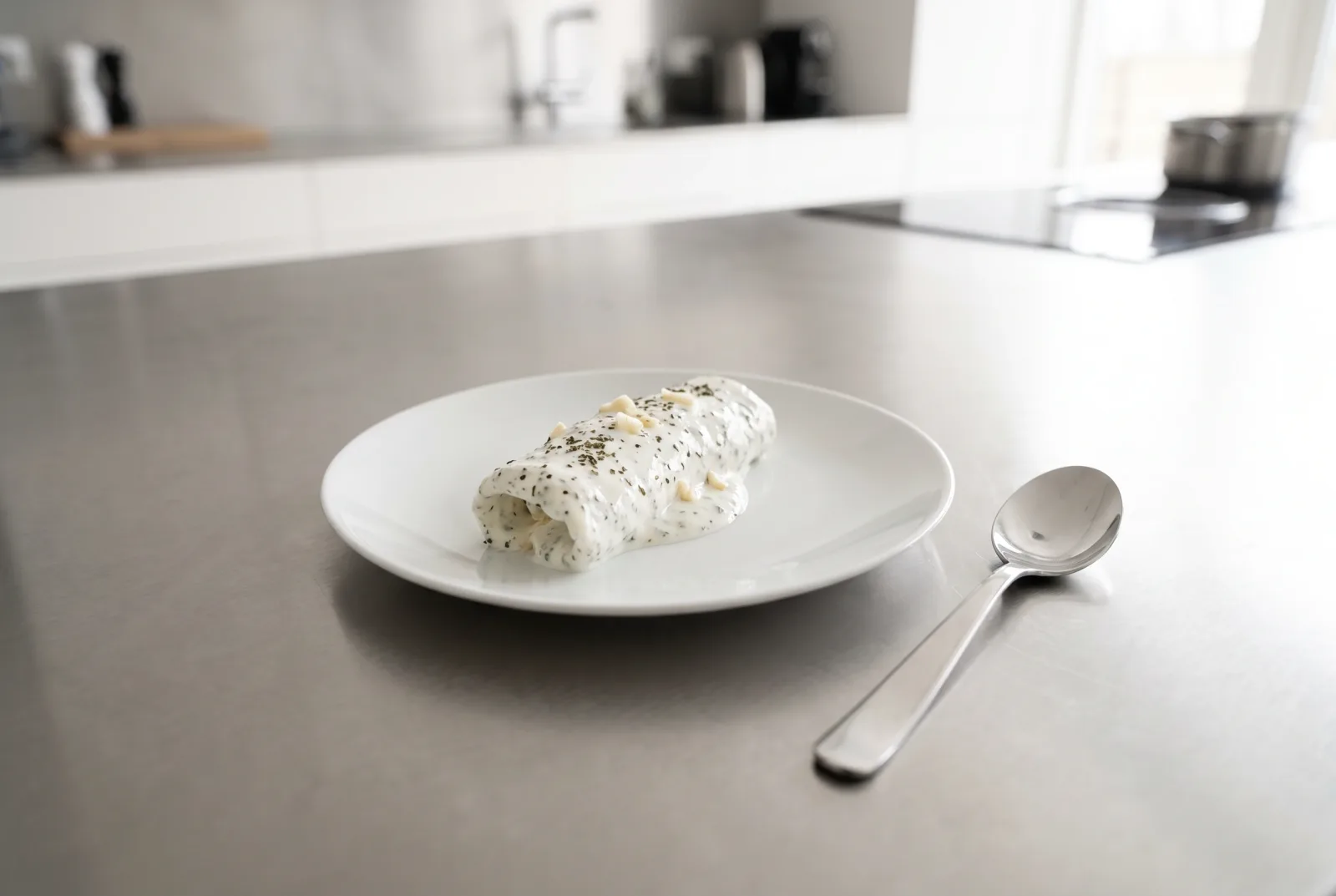 Yogurt Mint Sauce | Garlic Sauce Softened in a Pressure Cooker
